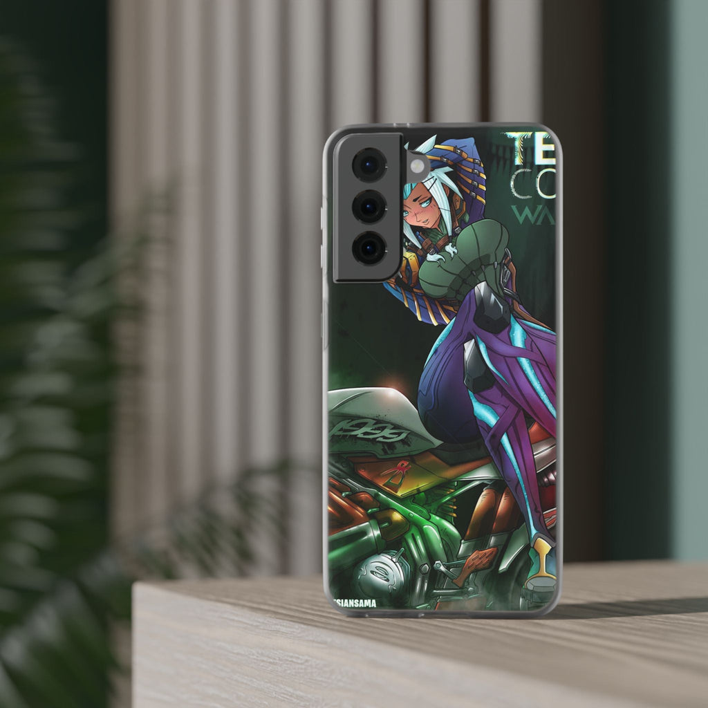 Anime-Inspired Phone Case - Flexi Cases, Custom Phone Cover, Gift for Her, Birthday Present, Unique Cell Phone Accessories