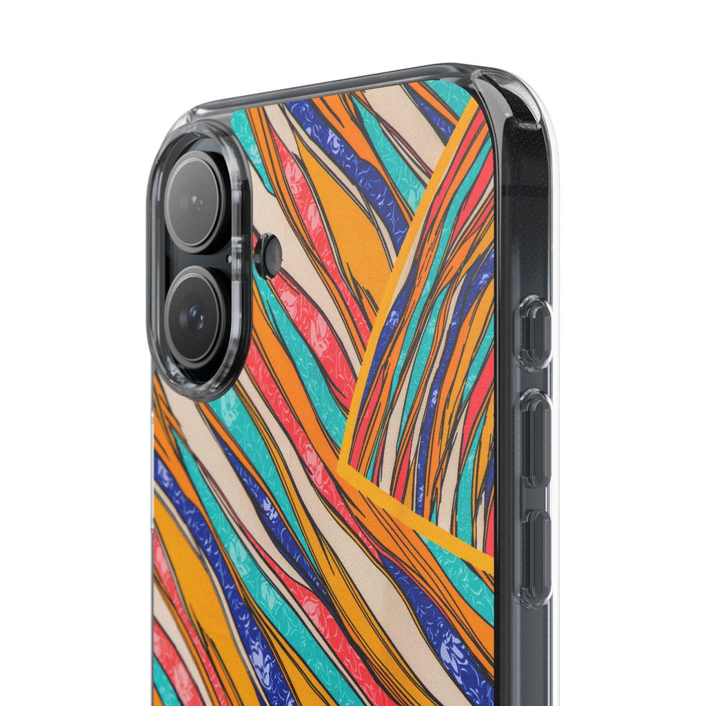Clear Cases Stripes of  Powerful Colors