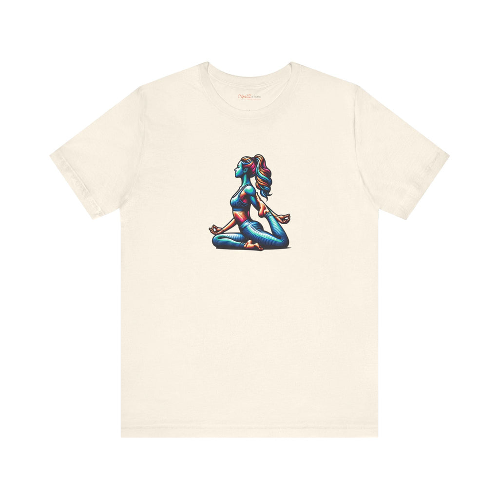 Yoga Unisex Jersey Short Sleeve Tee - Soft Cotton - DipaliZ