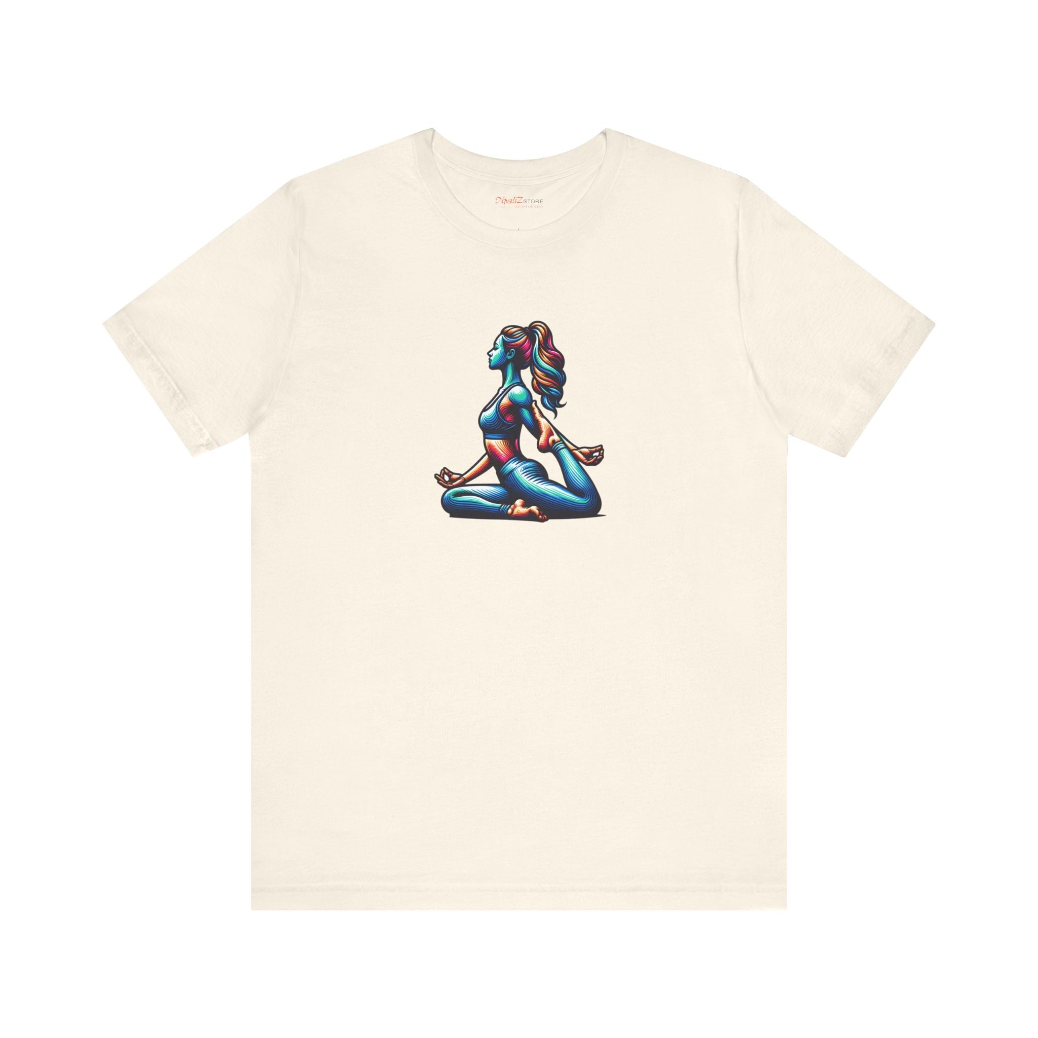 Yoga Unisex Jersey Short Sleeve Tee - Soft Cotton - DipaliZ