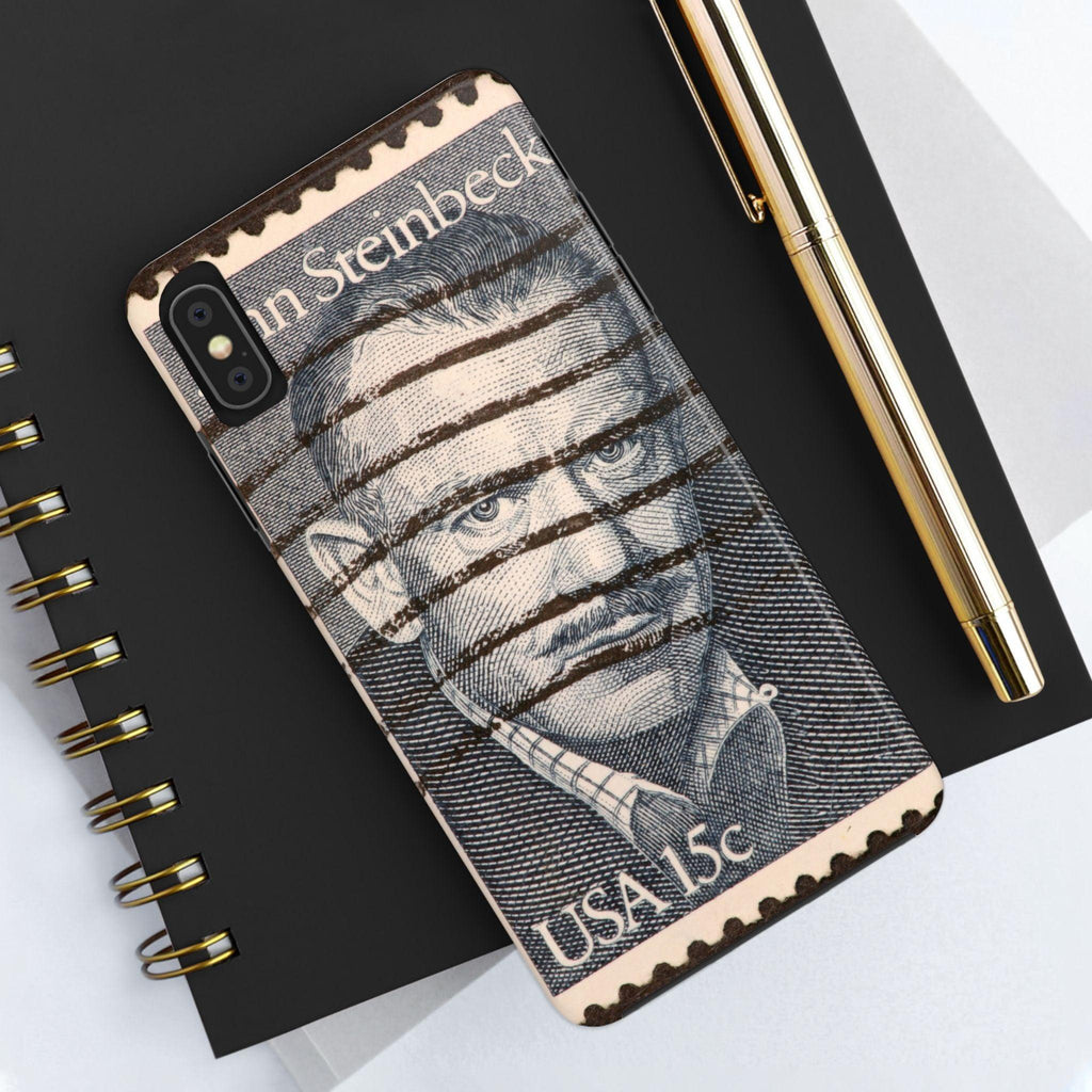 John Steinbeck USA 15c Printed Tough Phone Case for iPhone - Literary Tribute Design