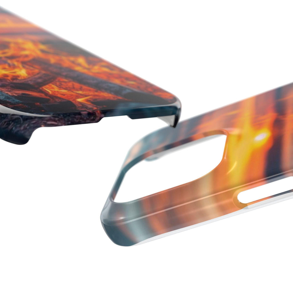 Woodland Fire Phone Case – Warmth of Nature’s Blaze on Your Device