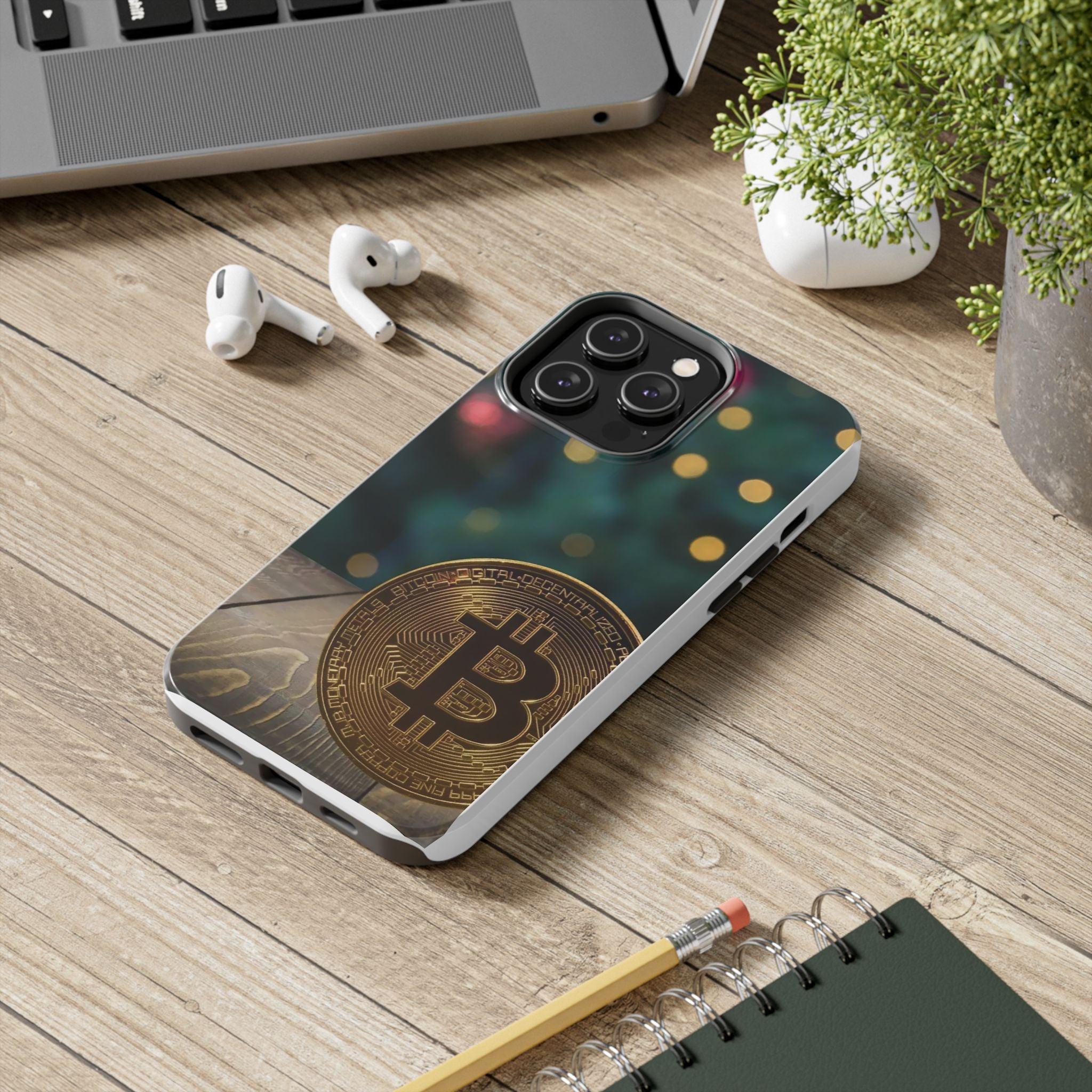 Crypto Bitcoin High Quality Printed Tough Phone Cases