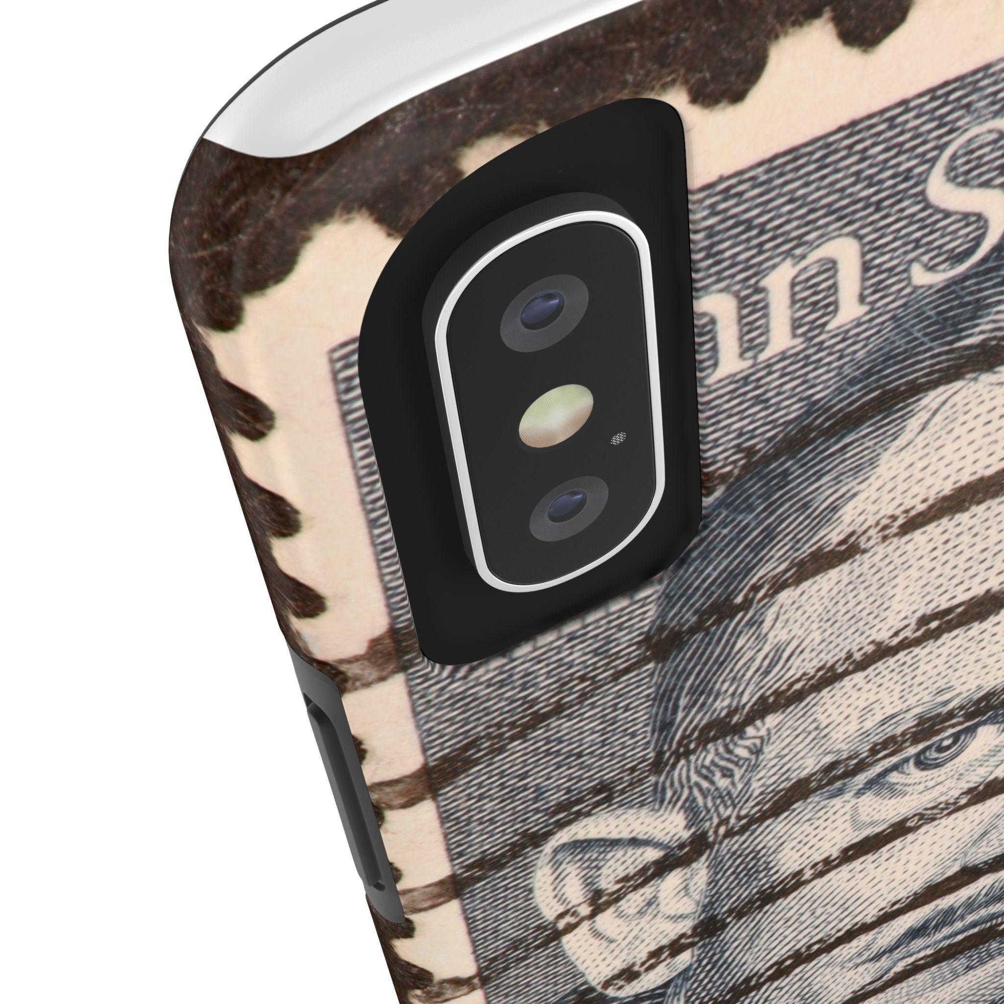 John Steinbeck USA 15c Printed Tough Phone Case for iPhone - Literary Tribute Design