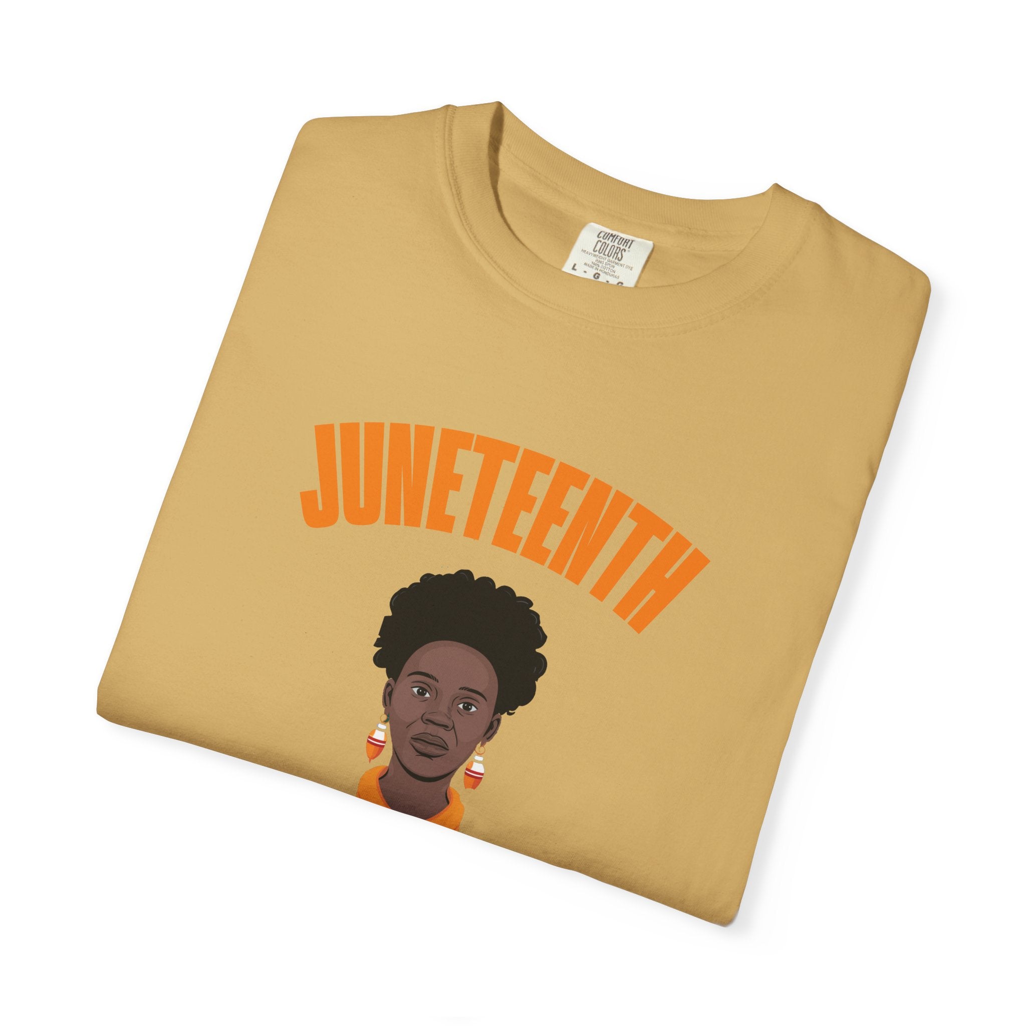 Juneteenth Black History Cotton Tee - Resilience Design - DipaliZ