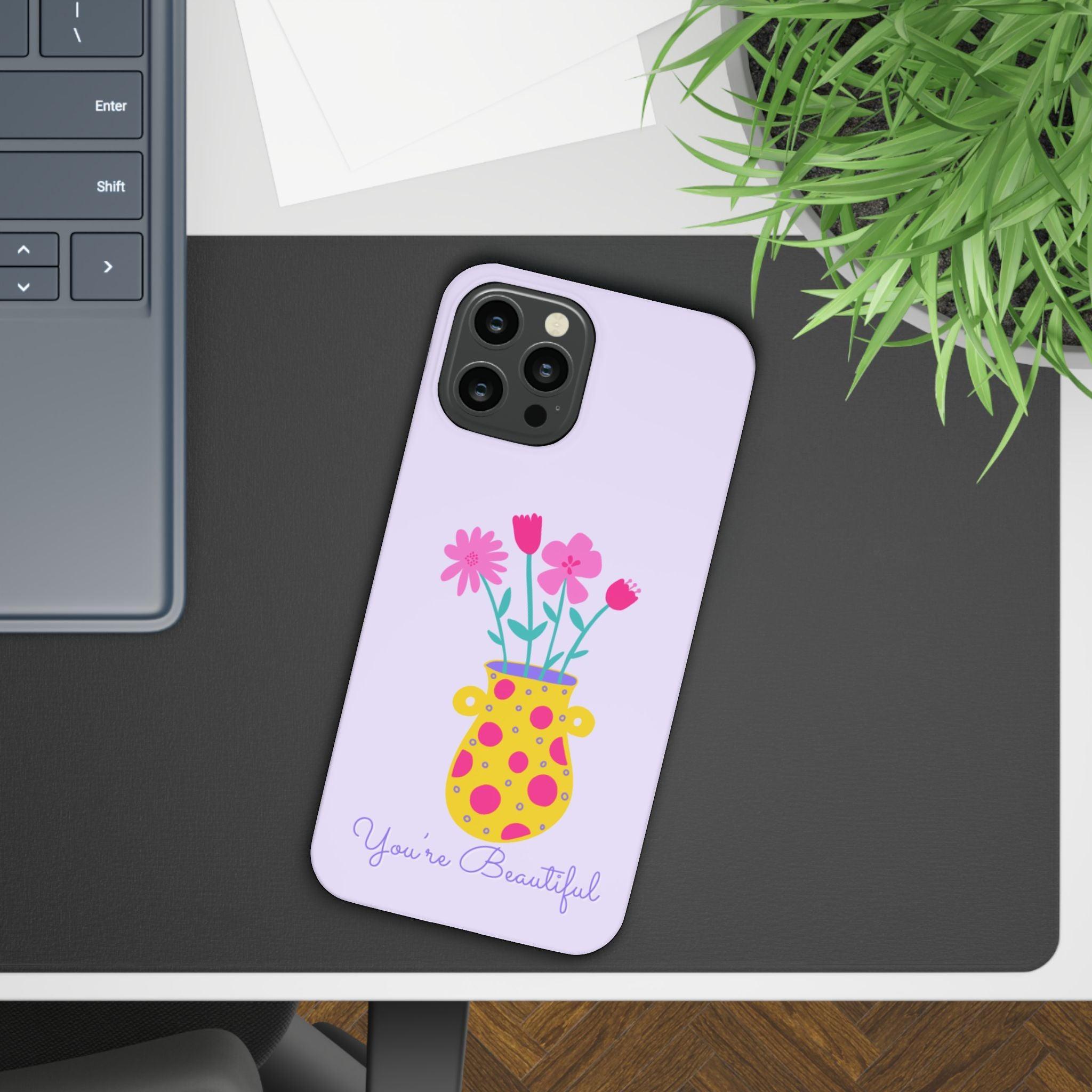Floral Pot Phone Case – Bloom with Style Everywhere You Go