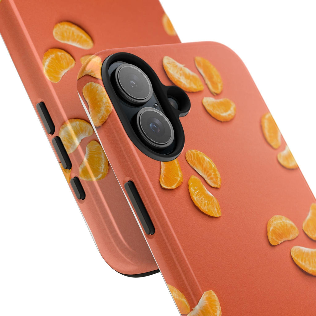 Peal Oranges printed Tough Phone Cases