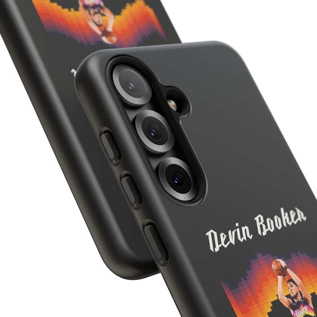Devin Booker Precision Blaze Series – Dual-Layer ShockGuard Protection | Fits iPhone 8–16 Pro Max & Samsung Galaxy S10–S25 Ultra