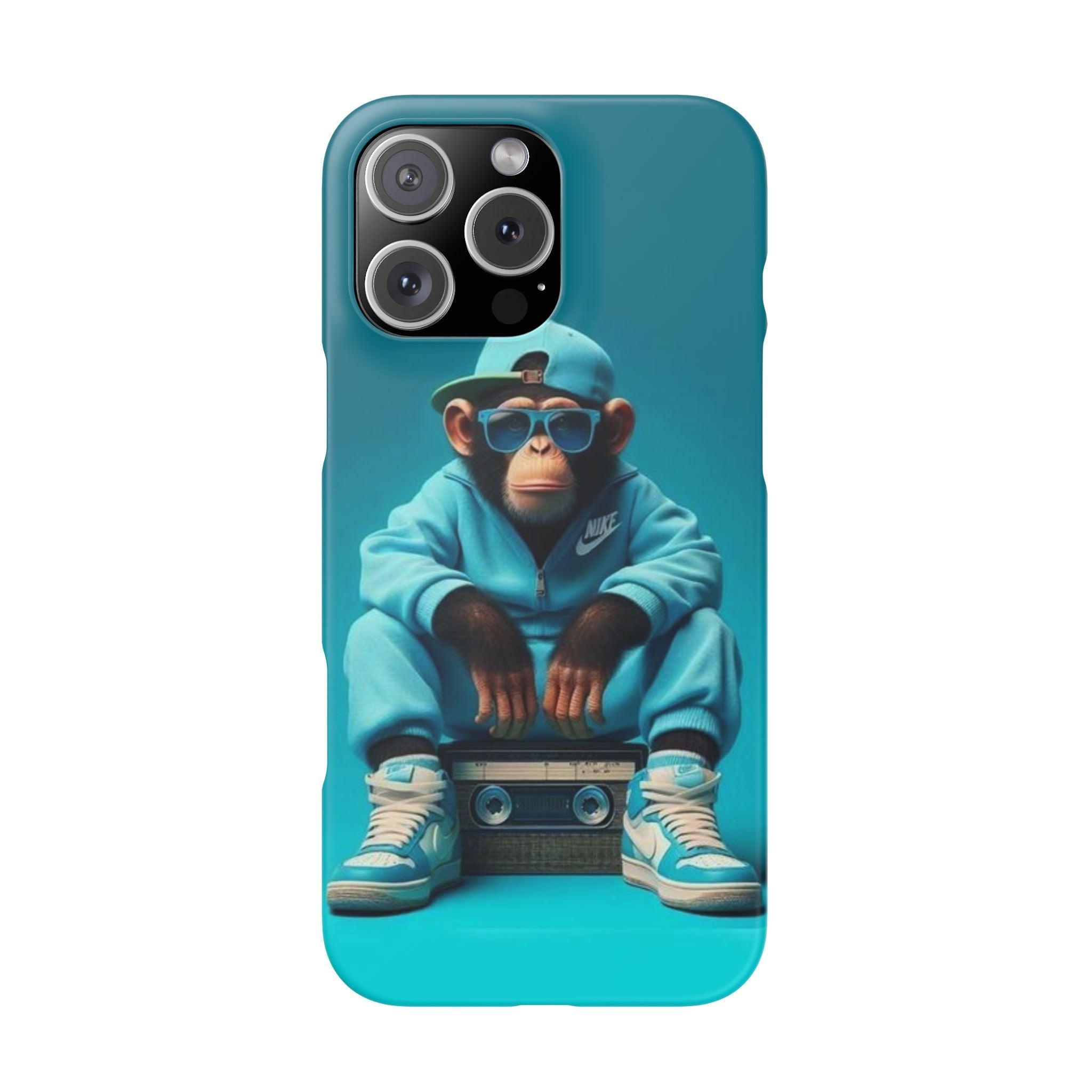 Monkey Madness Phone Case – Unleash the Fun with Cartoon Style!