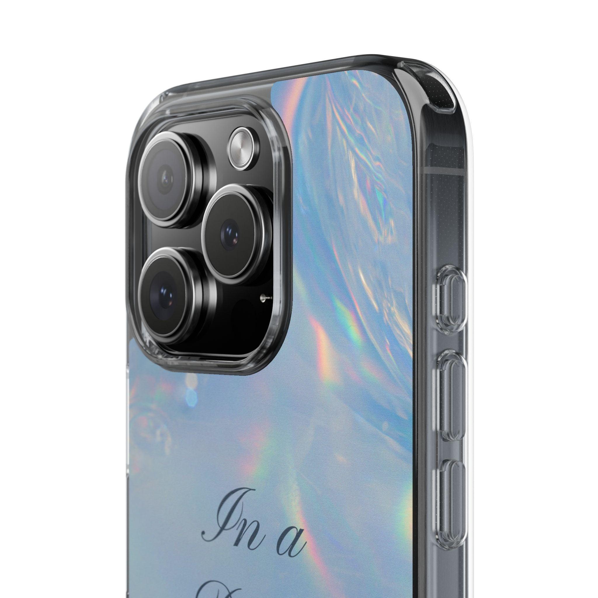 In a Dream Shinny Blue Clear Cases