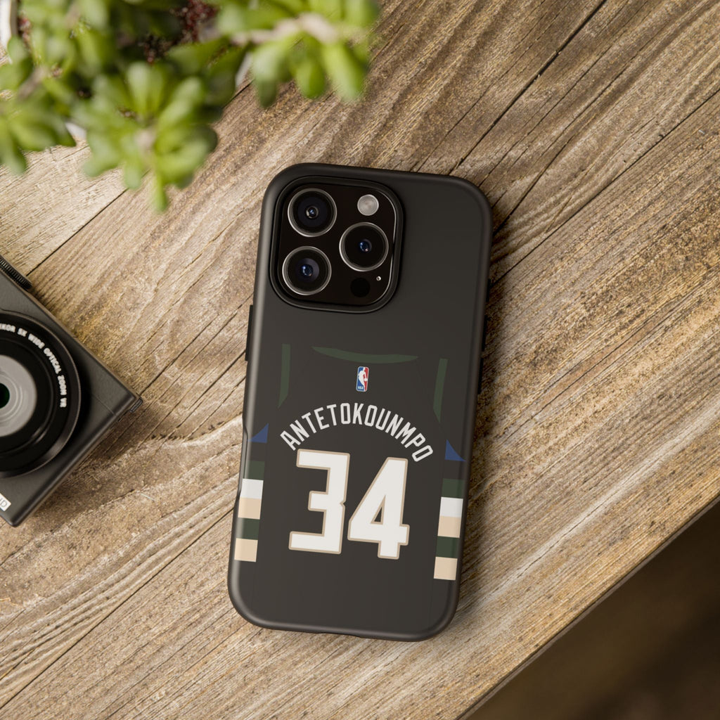 Giannis Antetokounmpo Force Drive Edition – Heavy-Duty ShockGuard Layers, Athletic Slim Fit | iPhone 8–16 Pro Max & Samsung S10–S25 Ultra Supported