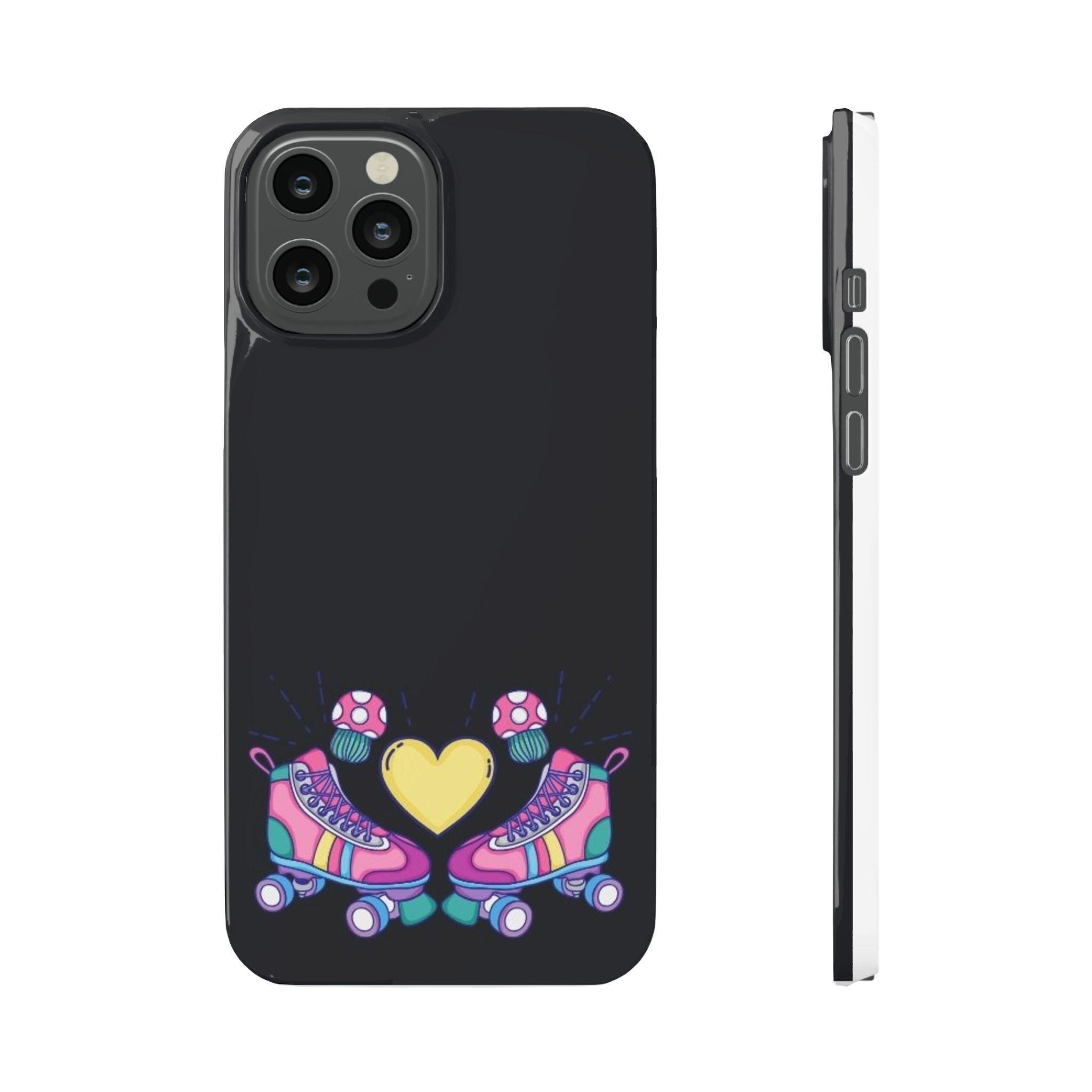 Skater's Heart Phone Case – Glide with Love Everywhere