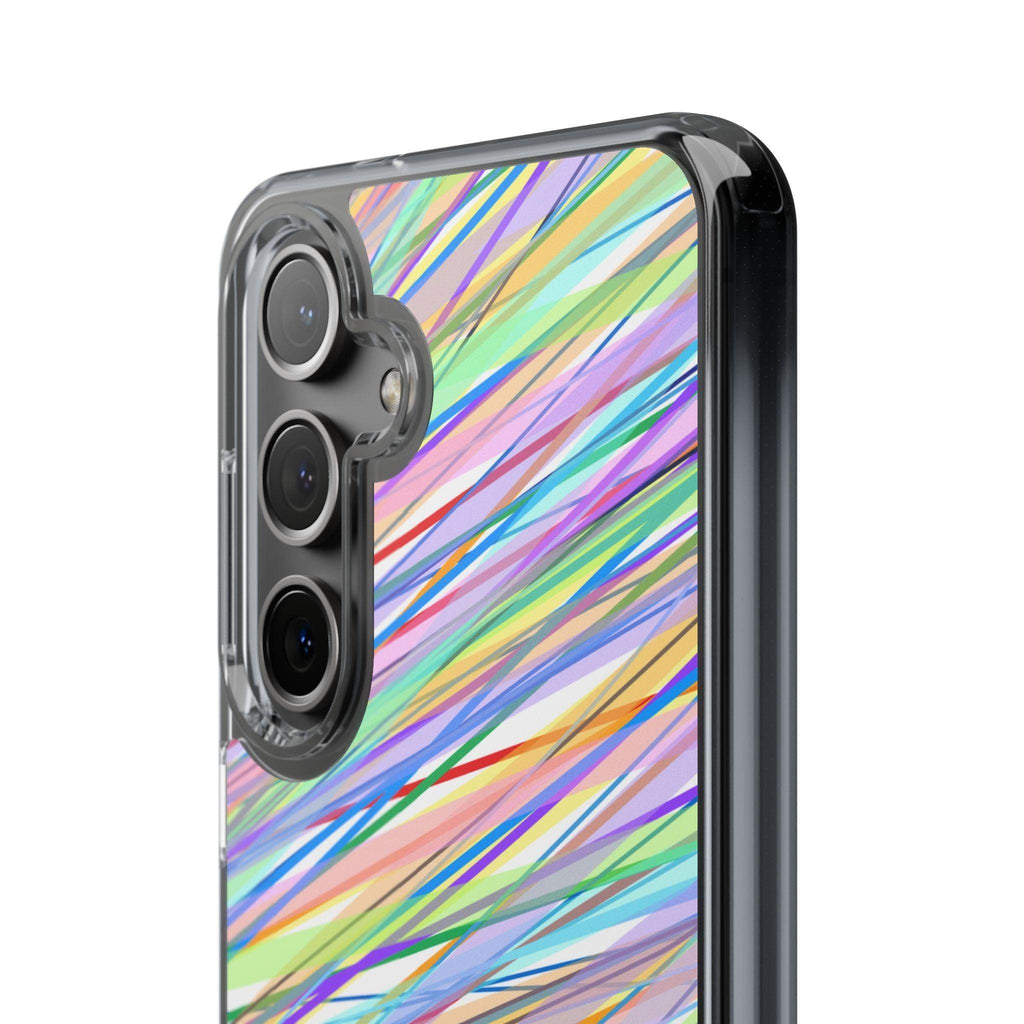 Threads Of Colors Clear Case