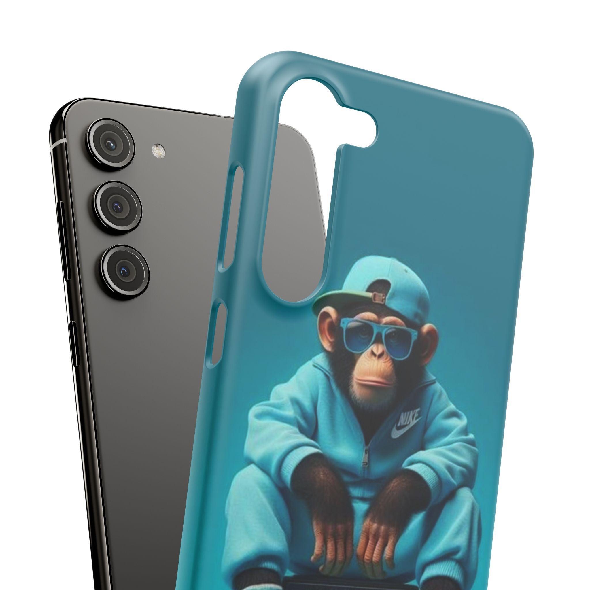 Monkey Madness Phone Case – Unleash the Fun with Cartoon Style!