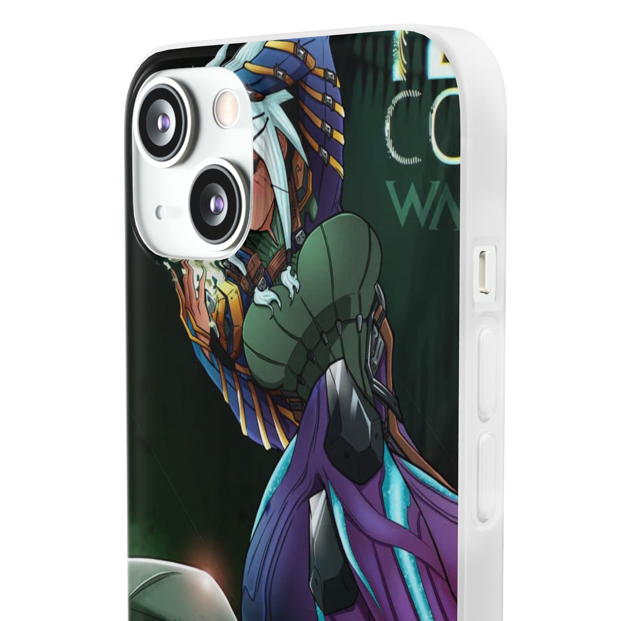 Anime-Inspired Phone Case - Flexi Cases, Custom Phone Cover, Gift for Her, Birthday Present, Unique Cell Phone Accessories