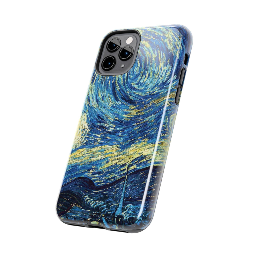 Blue And Yellow Theme Art Colors Tough Phone Cases
