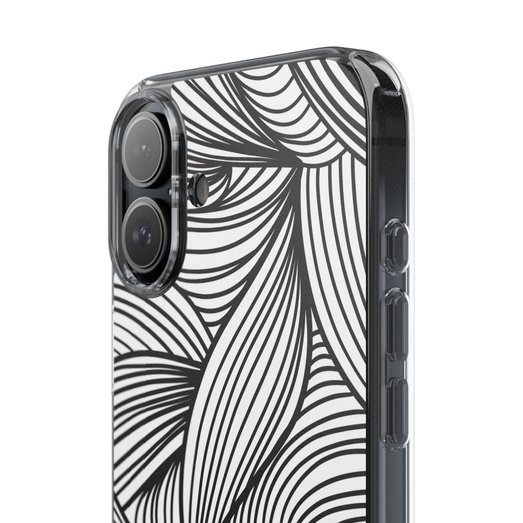 Black and White Illusion Clear Cases