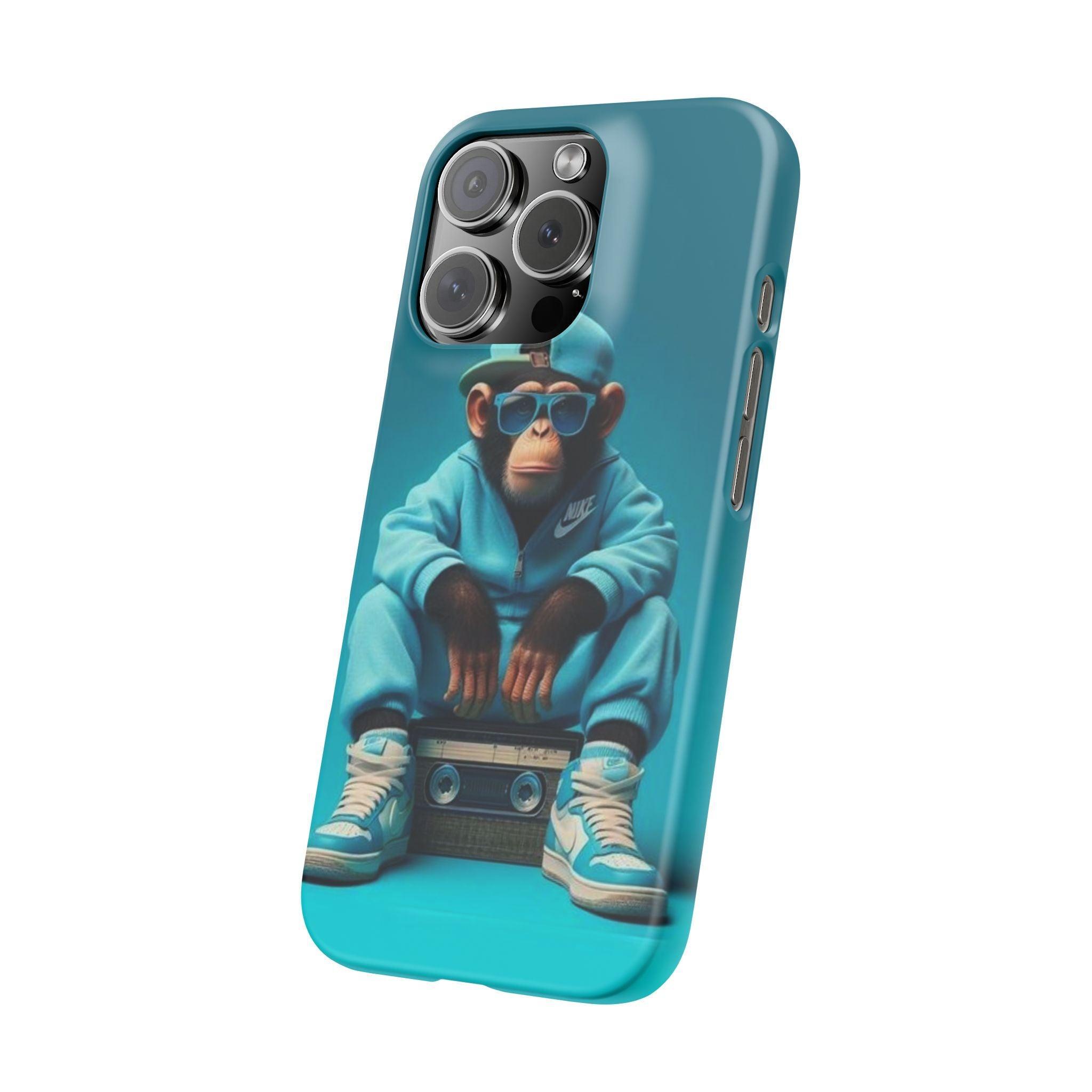 Monkey Madness Phone Case – Unleash the Fun with Cartoon Style!