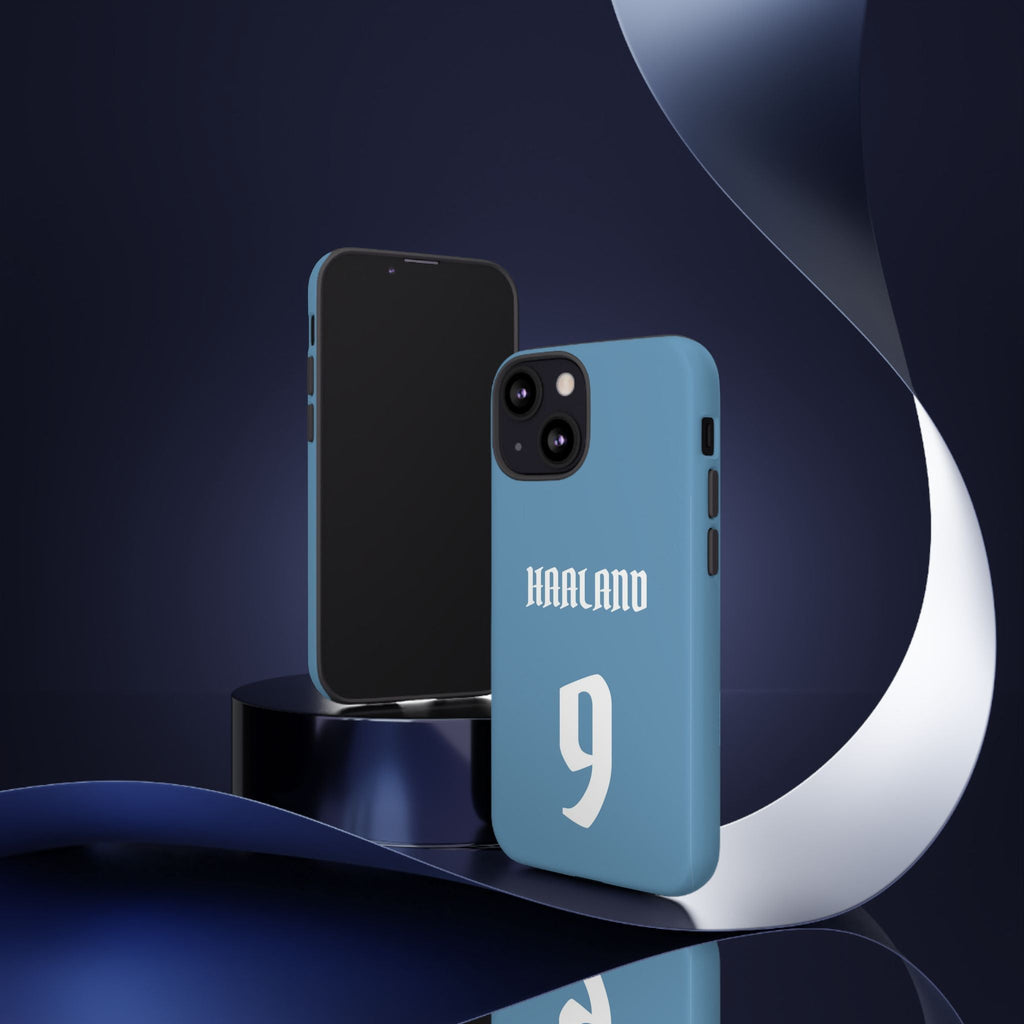 Erling Haaland PowerStrike – Rugged Dual-Layer Protection & Slim Profile | Compatible with iPhone 8 to 16 Pro Max & Samsung Galaxy S10 to S25 Ultra