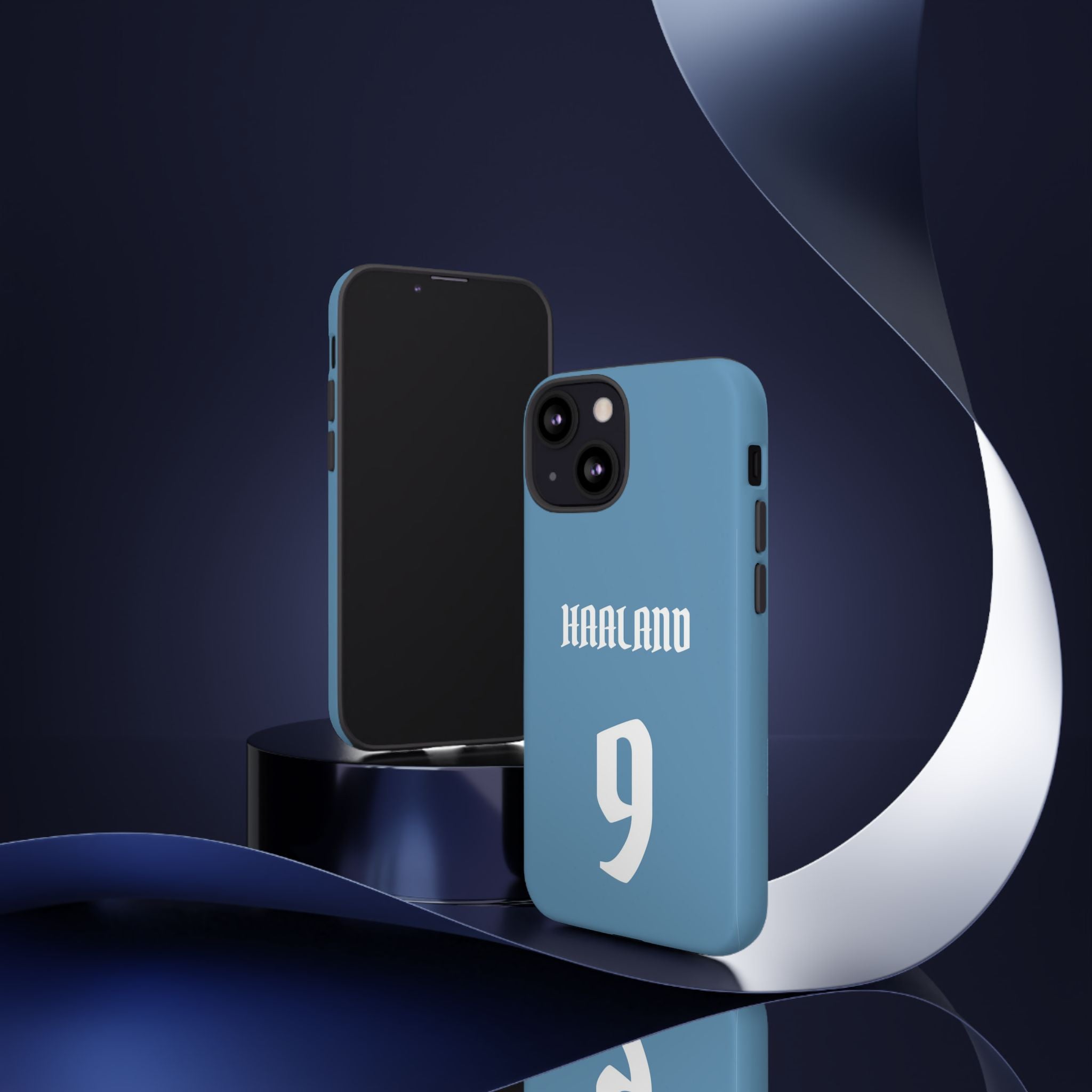 Erling Haaland PowerStrike – Rugged Dual-Layer Protection & Slim Profile | Compatible with iPhone 8 to 16 Pro Max & Samsung Galaxy S10 to S25 Ultra