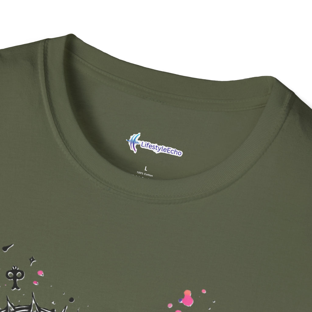 Punk Rock Valentines T-Shirt - Hearts & Skulls Graphic
