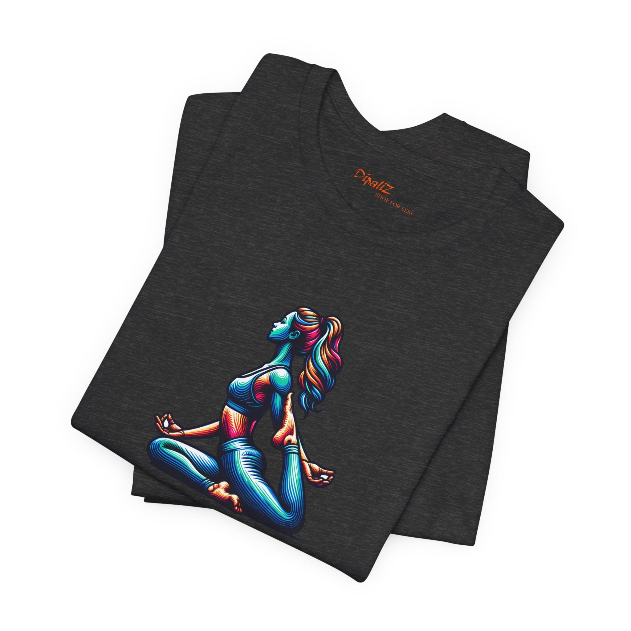 Yoga Unisex Jersey Short Sleeve Tee - Soft Cotton - DipaliZ