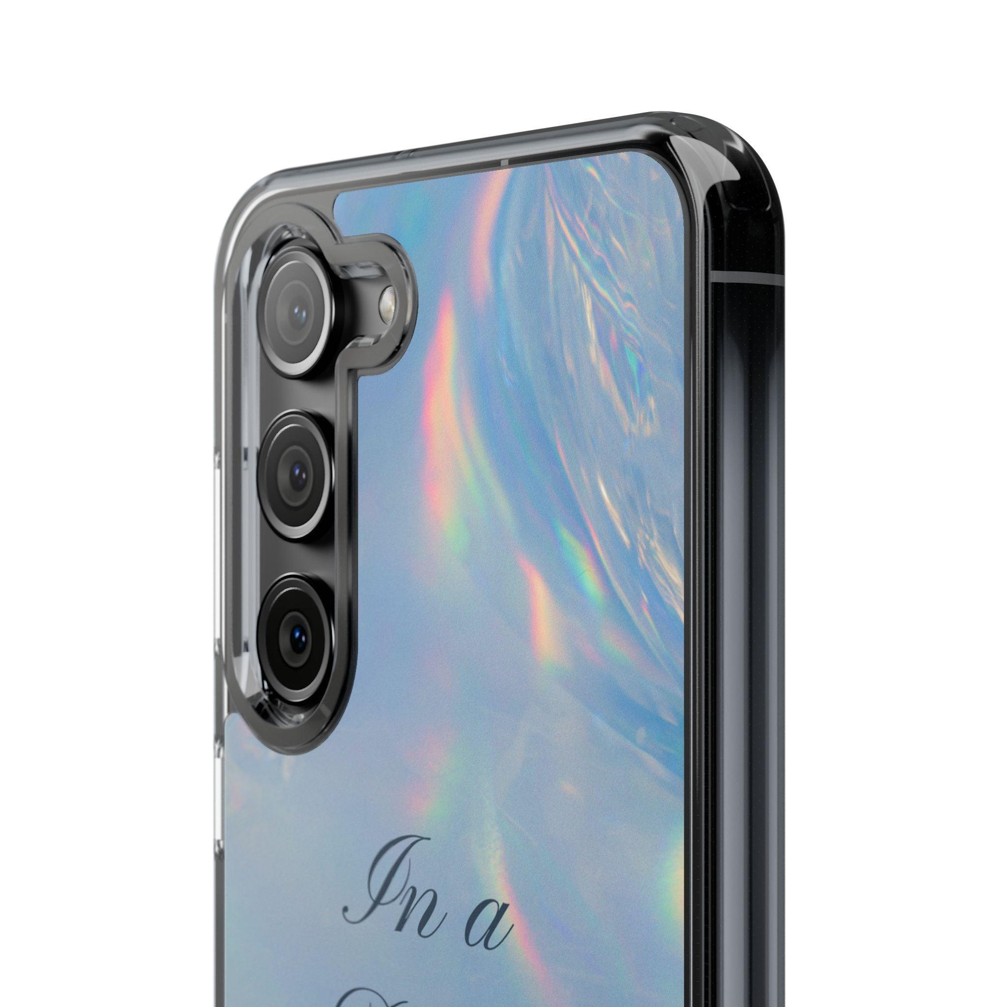 In a Dream Shinny Blue Clear Cases