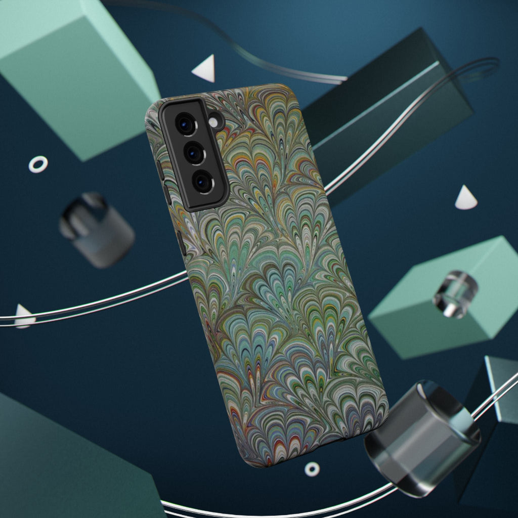 Italian Peacock Green Highly Durable Phone Case for Apple + Samsung
