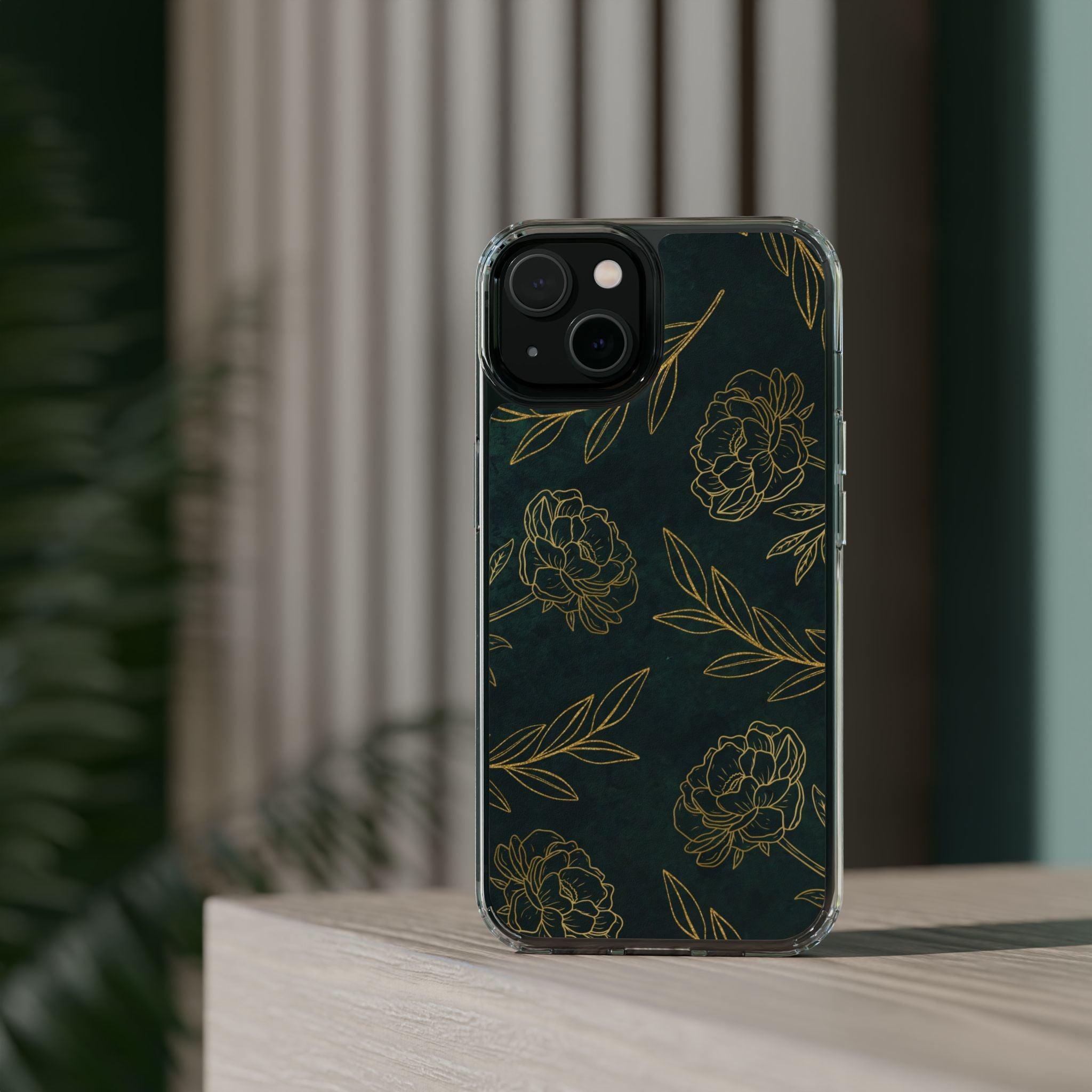 Floral Pattern Clear Cases