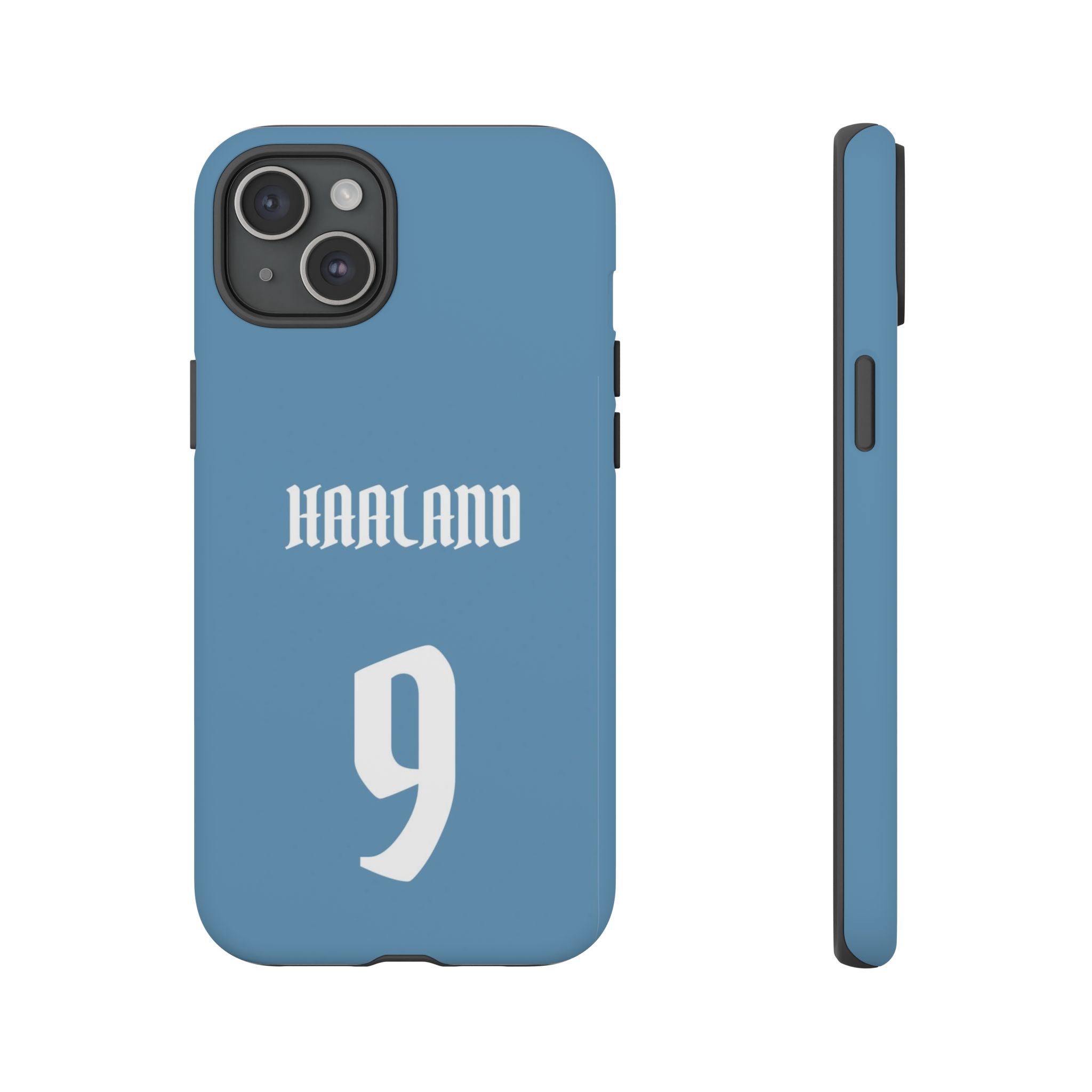 Erling Haaland PowerStrike – Rugged Dual-Layer Protection & Slim Profile | Compatible with iPhone 8 to 16 Pro Max & Samsung Galaxy S10 to S25 Ultra