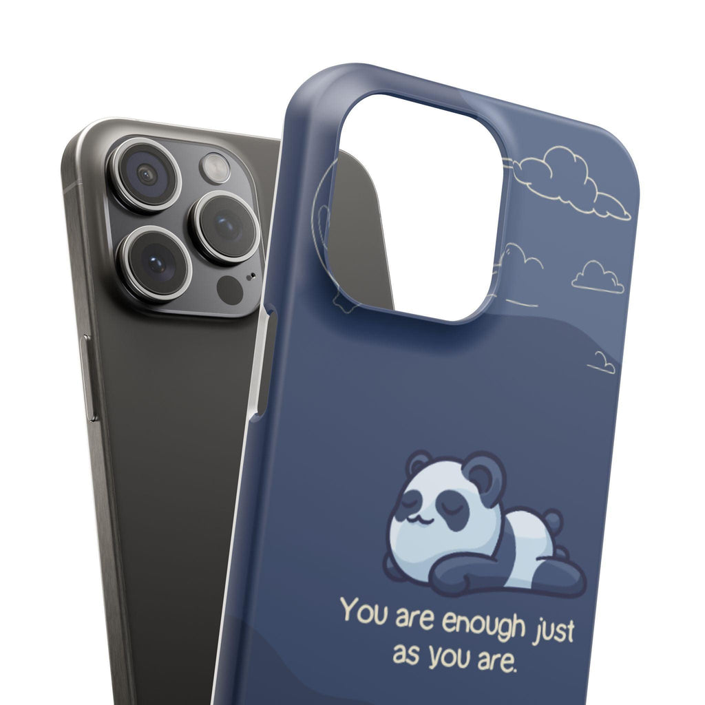 Panda Dreams Phone Case – Cozy Vibes & Inspiring Words