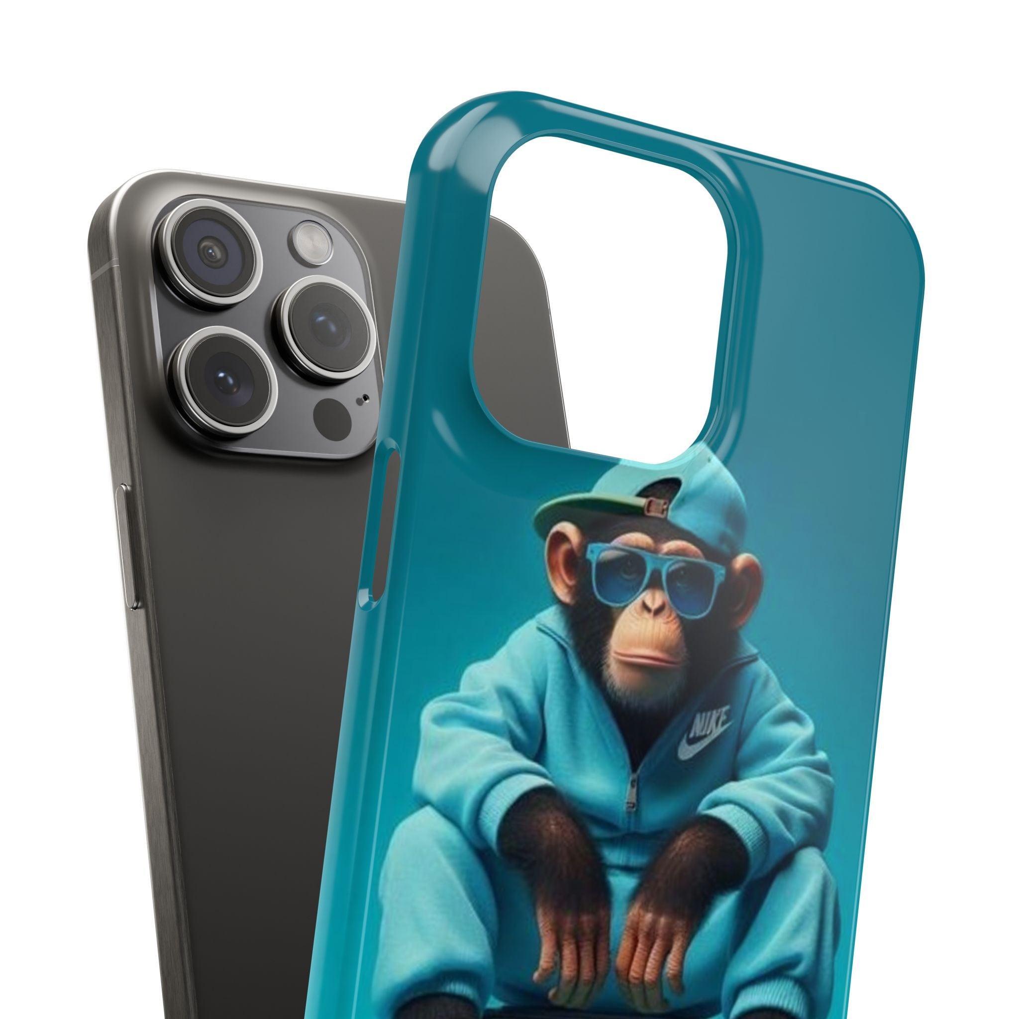 Monkey Madness Phone Case – Unleash the Fun with Cartoon Style!