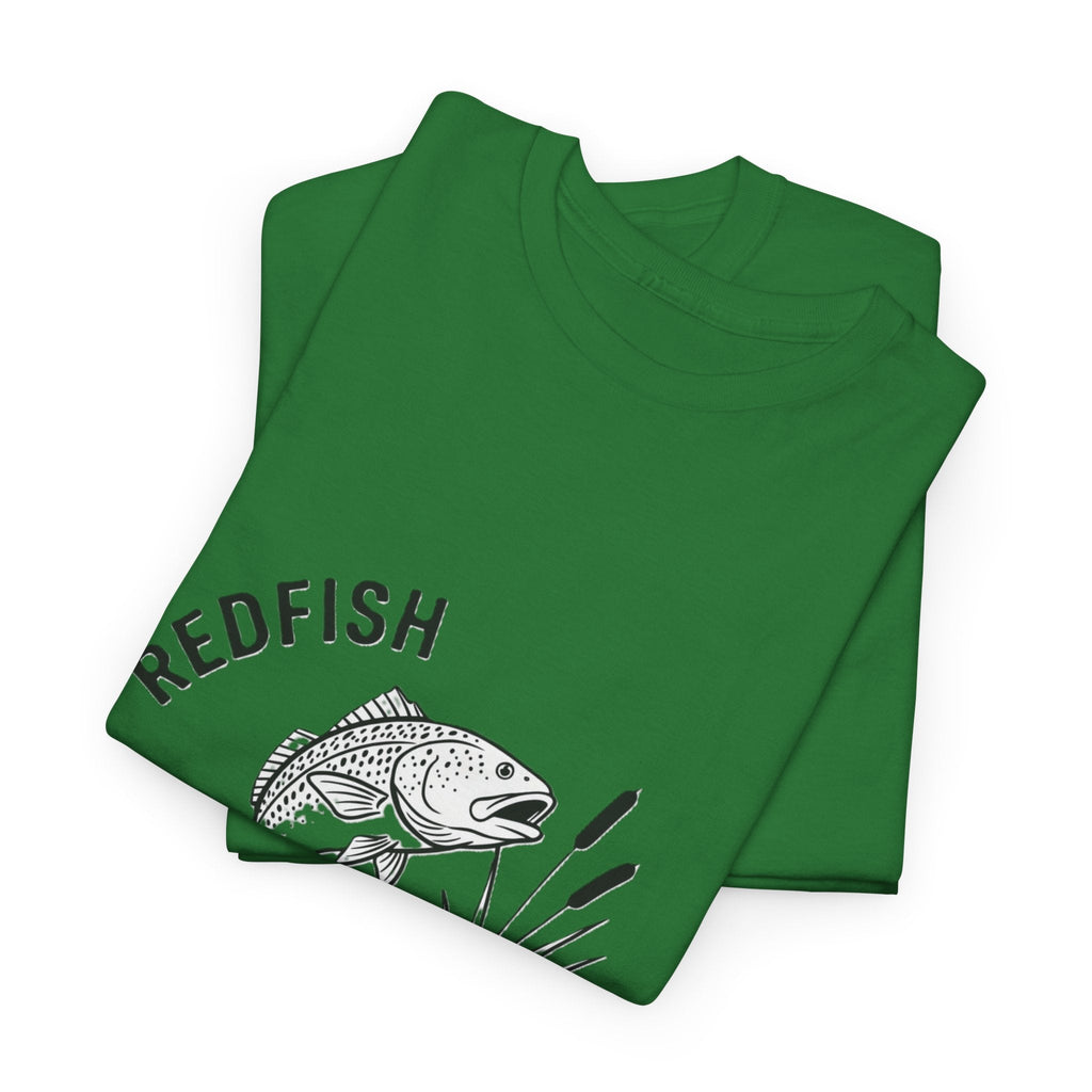 Fishing Red Fish T-Shirt — Vintage Angler Tee