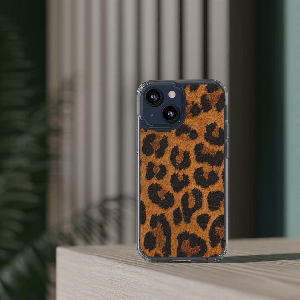 Clear Cases Cheeta Print