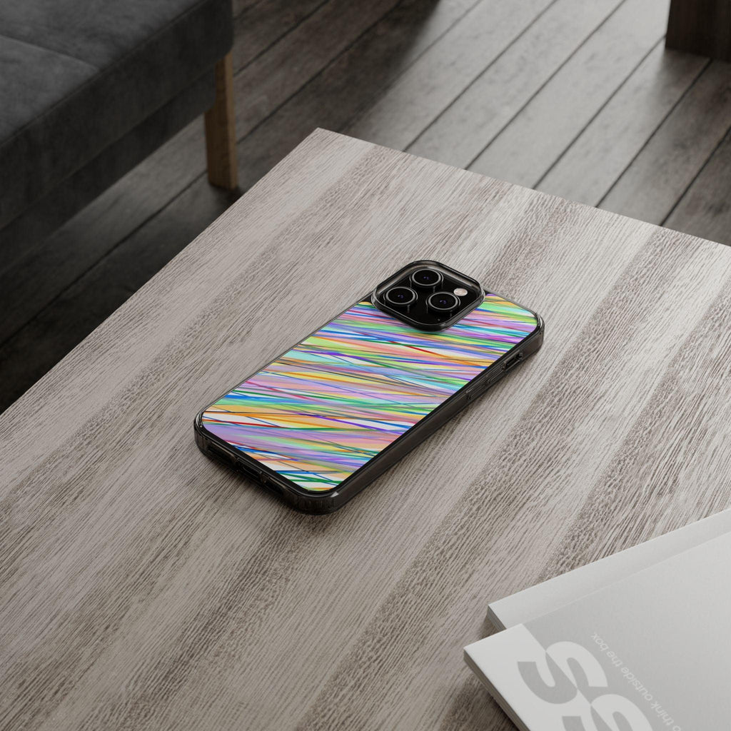 Threads Of Colors Clear Case
