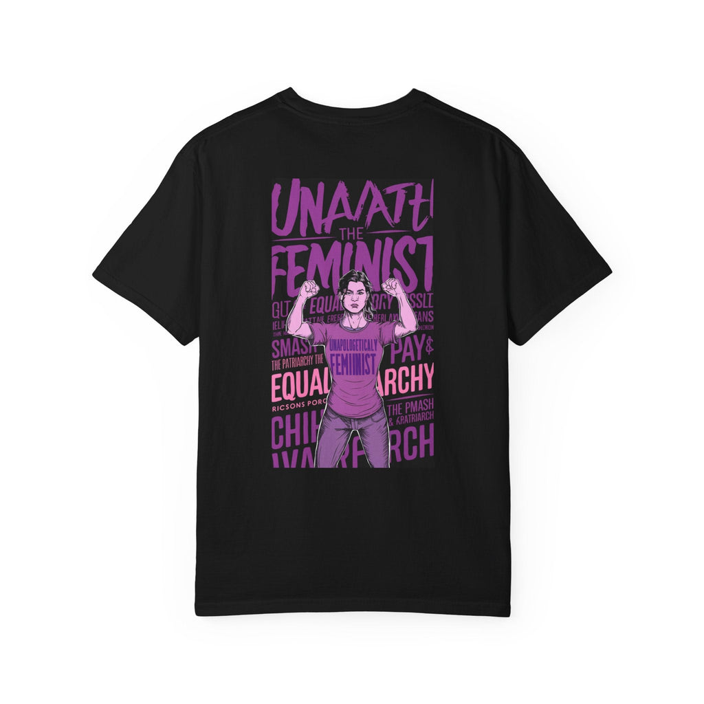 Unapologetically Feminist Tee - Garment-Dyed Cotton - DipaliZ