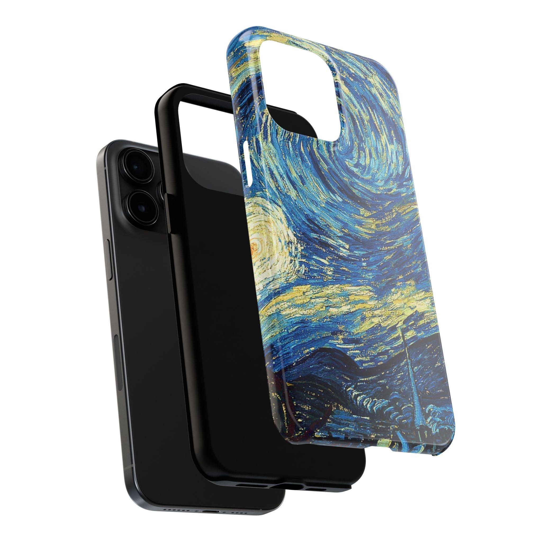 Blue And Yellow Theme Art Colors Tough Phone Cases