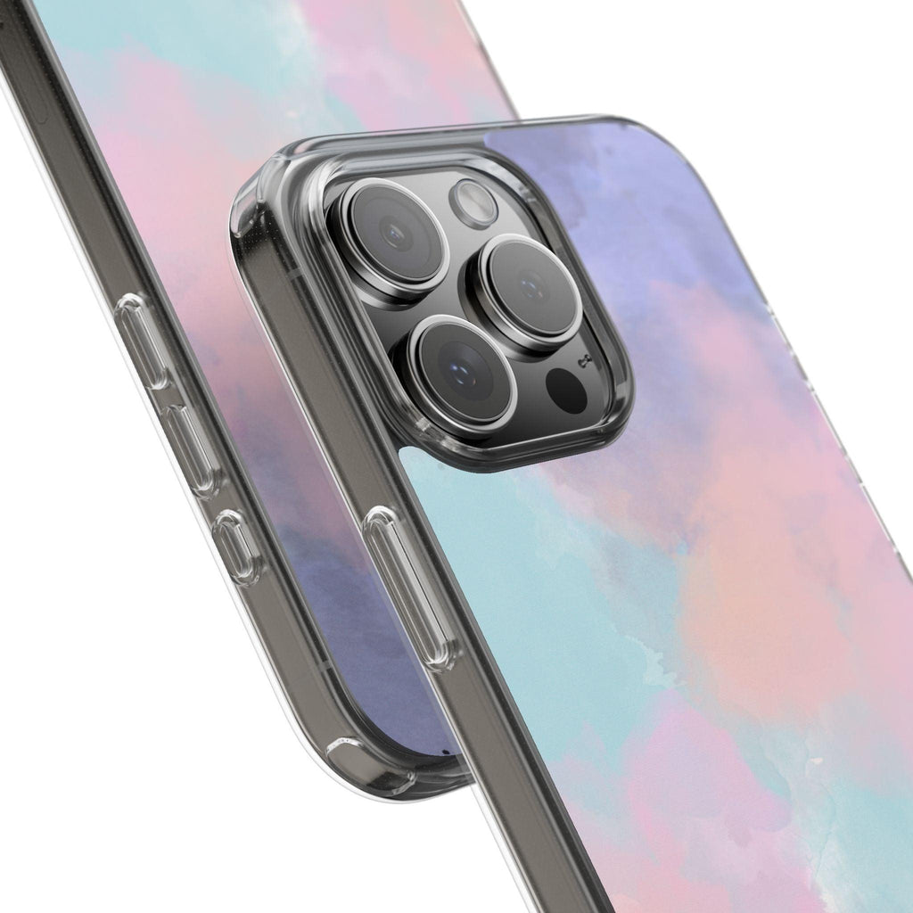 Shades of Pastel Clear Cases