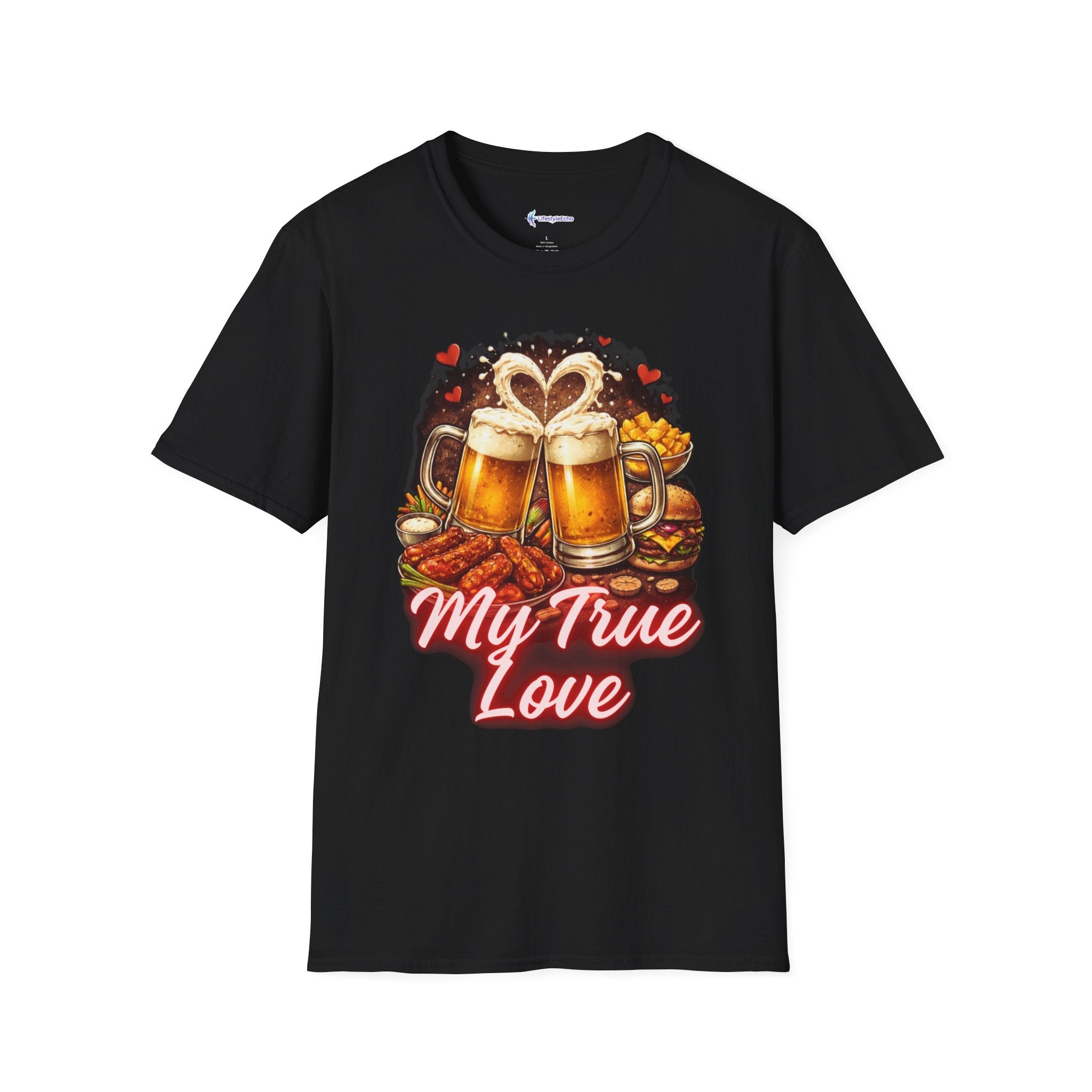 Food & Beer Valentine's T-Shirt - My One True Love