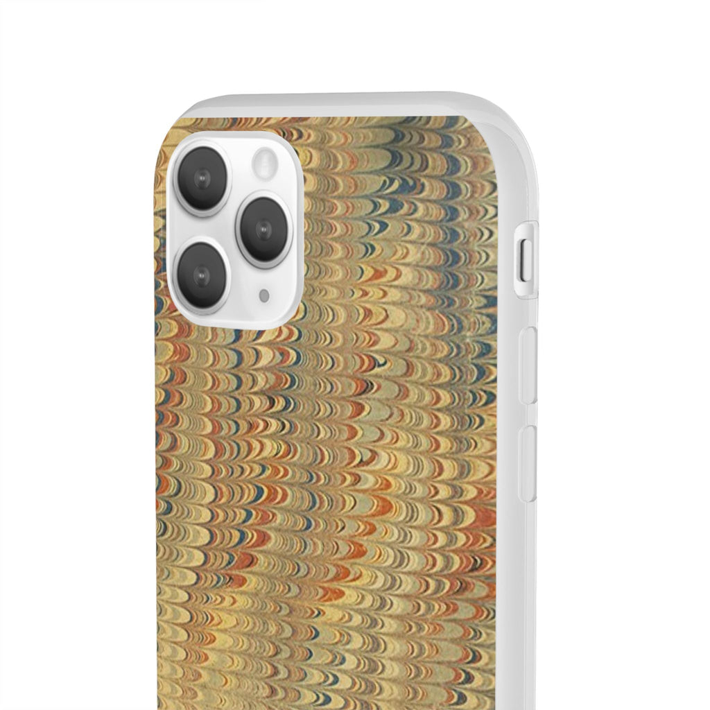 Golden Fall Neutrals Italian Marbled Design Stylish Phone Cases