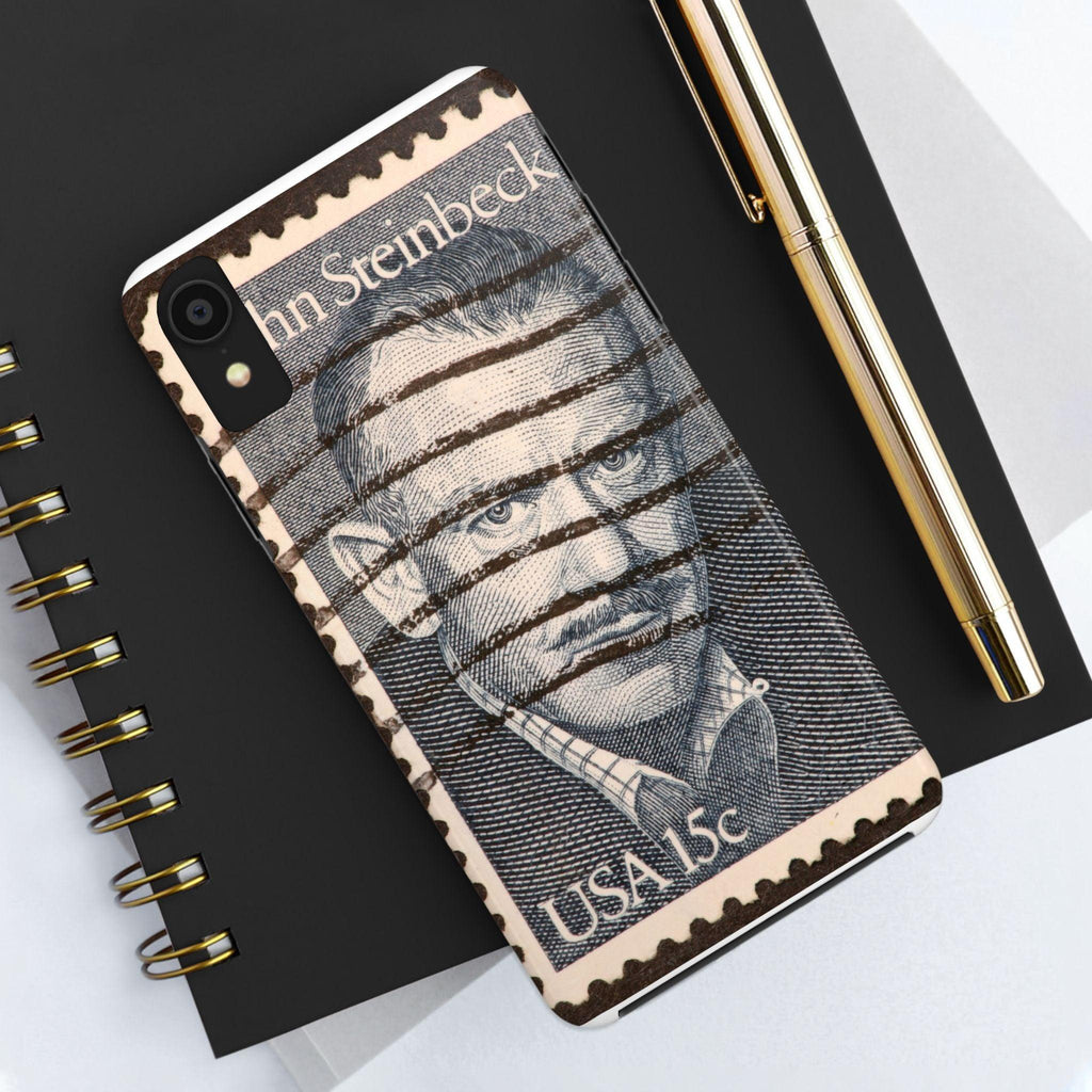 John Steinbeck USA 15c Printed Tough Phone Case for iPhone - Literary Tribute Design