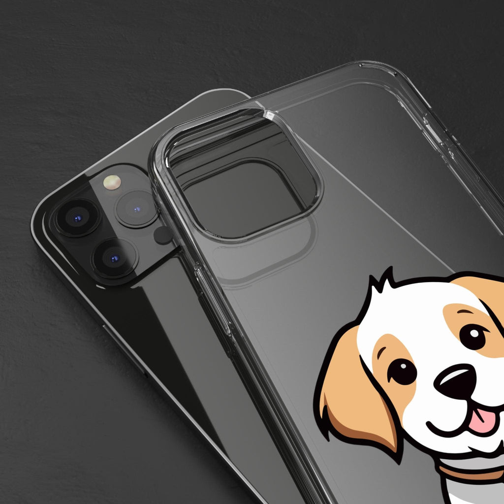 Clear Cases With Dog Printed