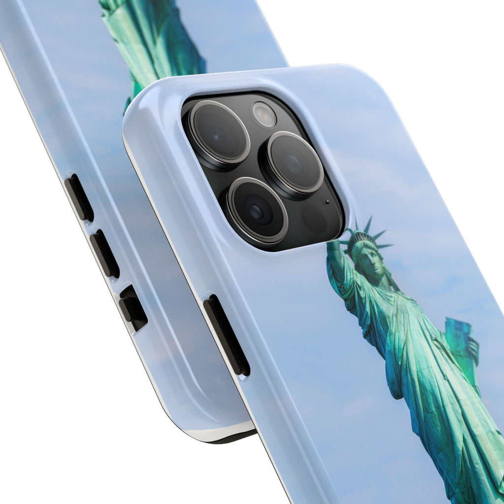 Statue of Liberty Printed Tough Phone Case - Iconic Freedom Design