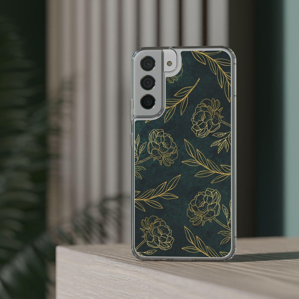 Floral Pattern Clear Cases