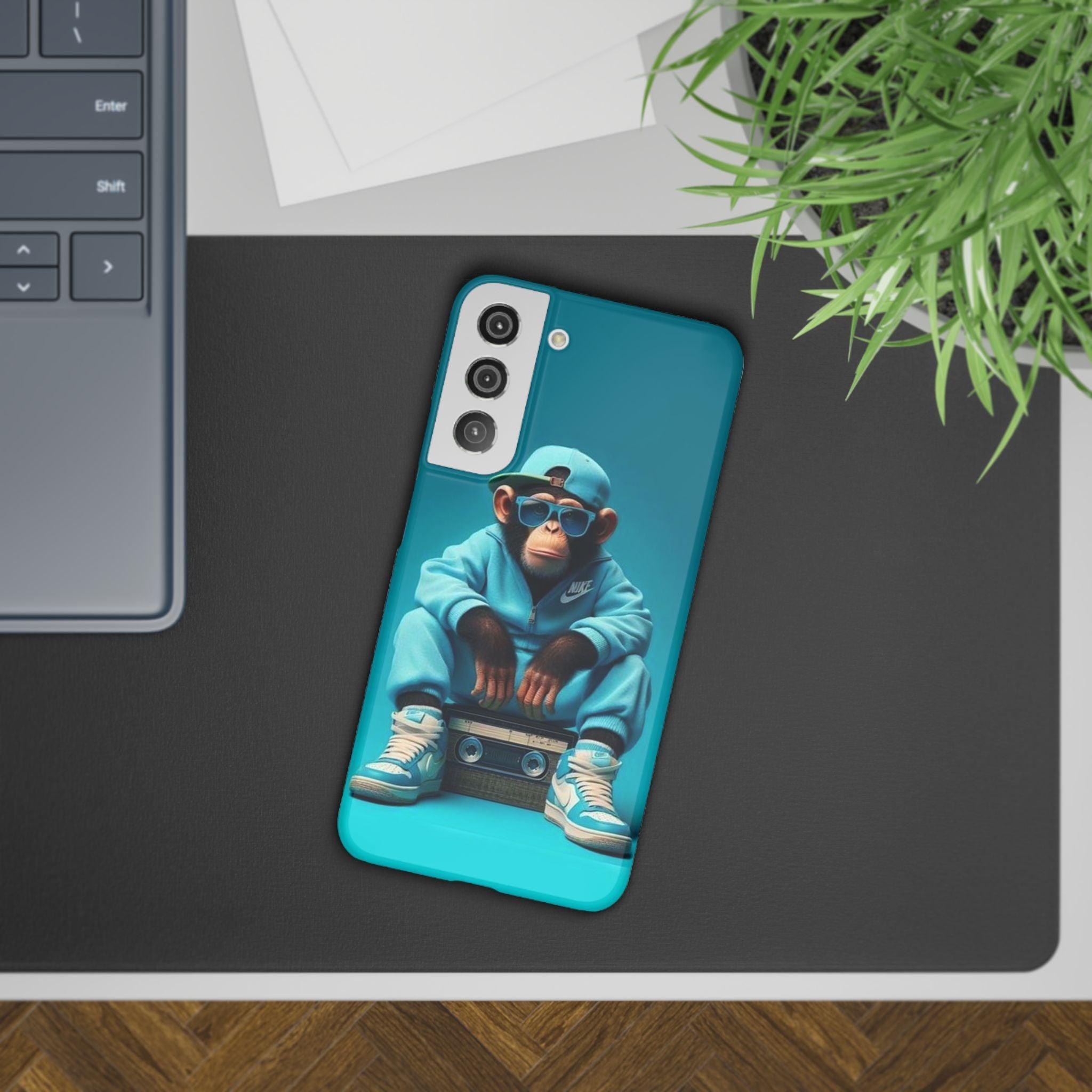 Monkey Madness Phone Case – Unleash the Fun with Cartoon Style!