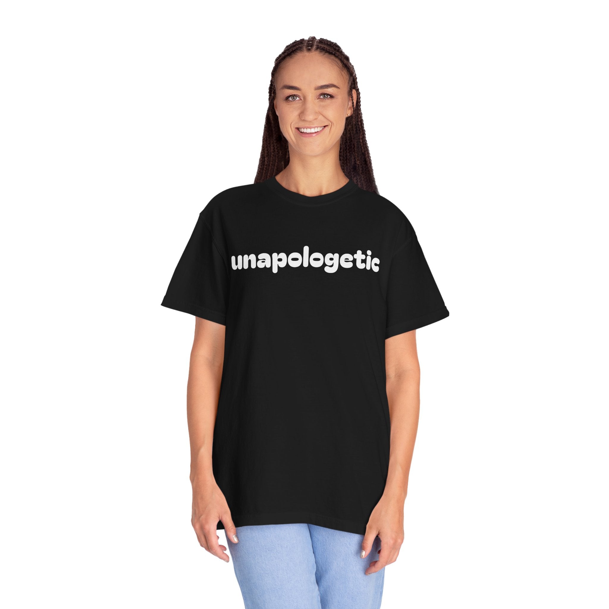 Unapologetically Feminist Tee - Garment-Dyed Cotton - DipaliZ