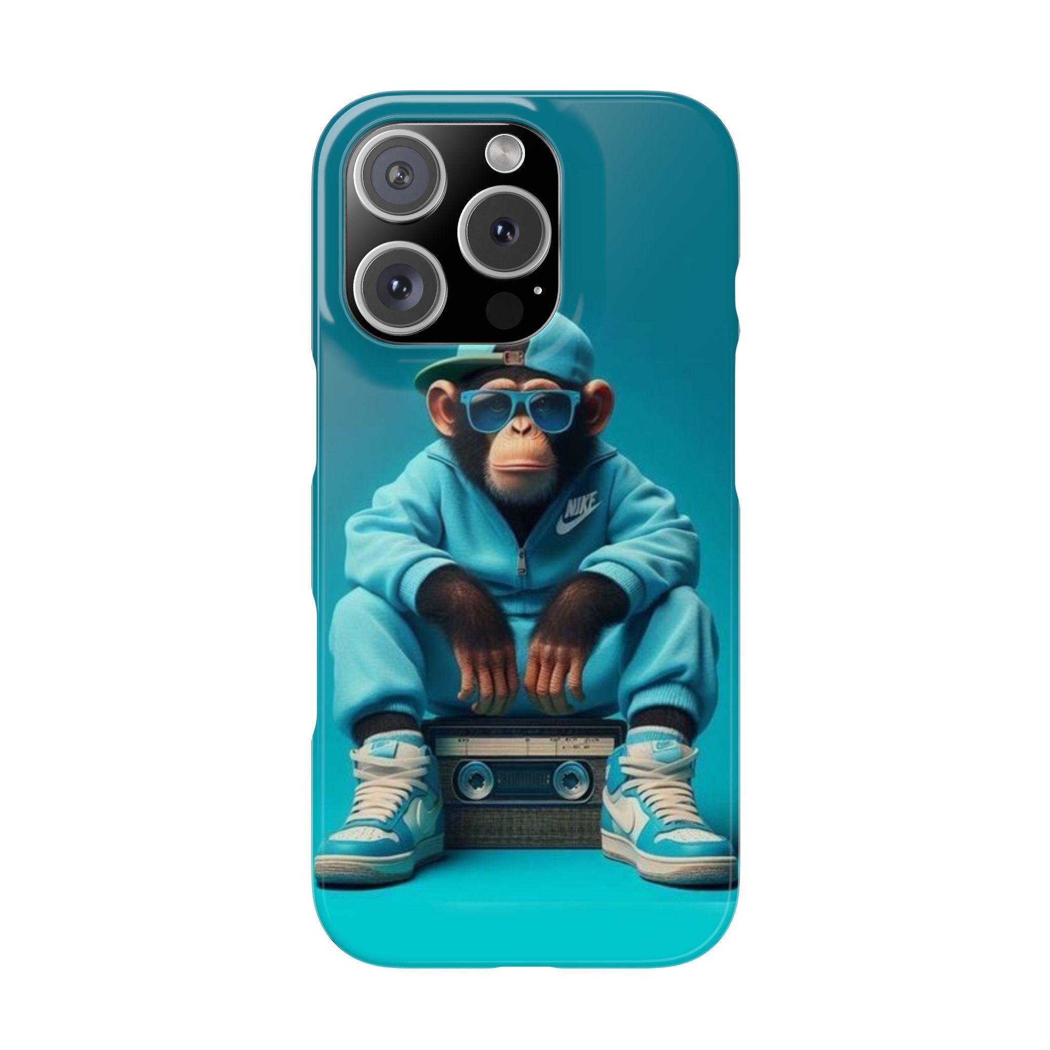 Monkey Madness Phone Case – Unleash the Fun with Cartoon Style!