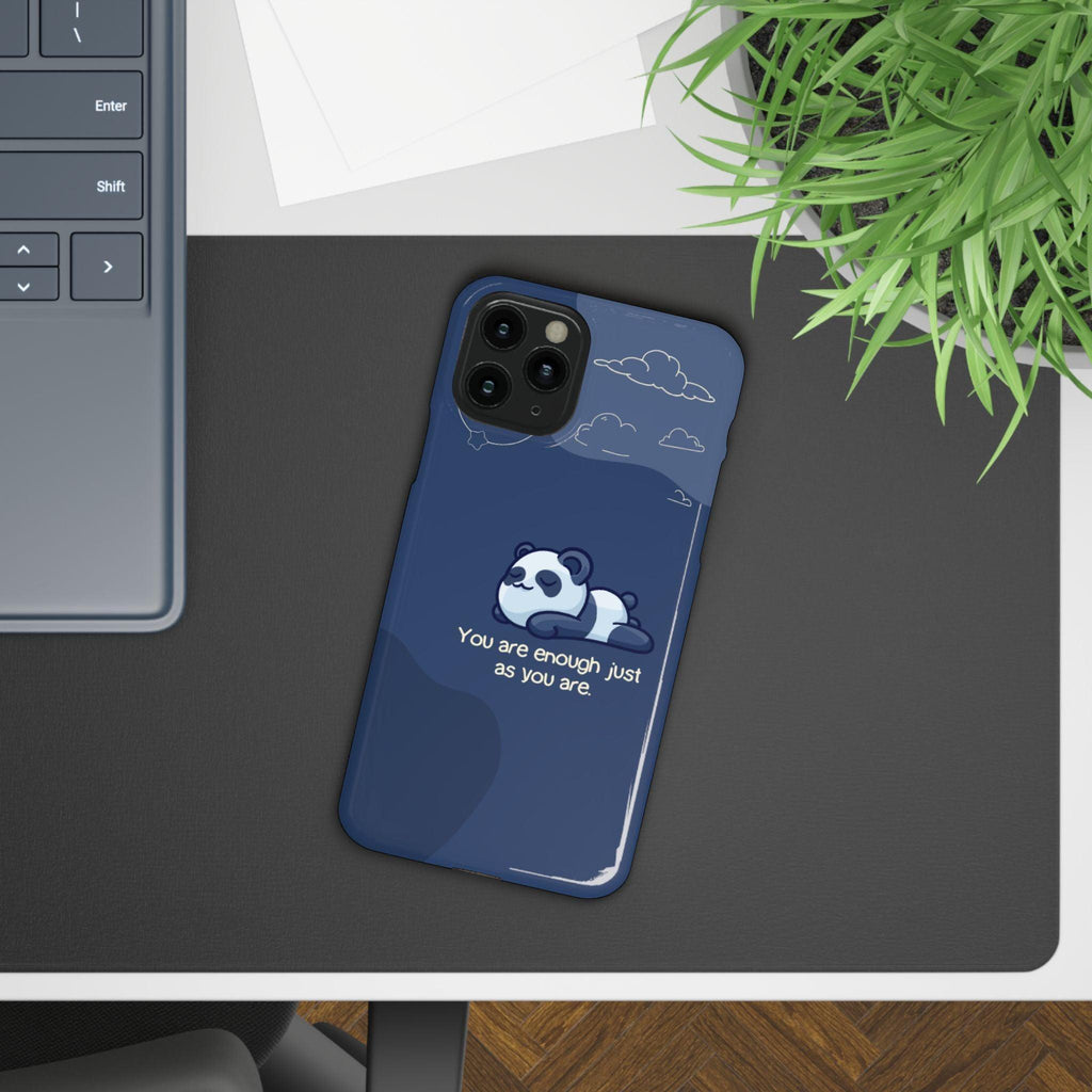 Panda Dreams Phone Case – Cozy Vibes & Inspiring Words