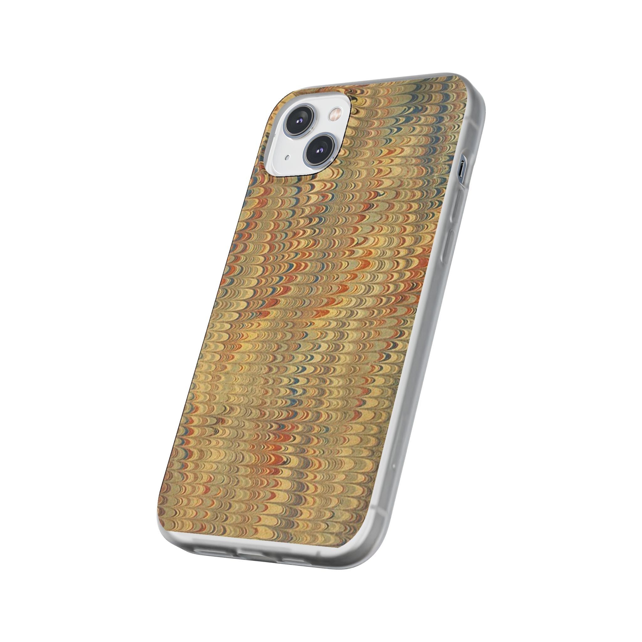 Golden Fall Neutrals Italian Marbled Design Stylish Phone Cases