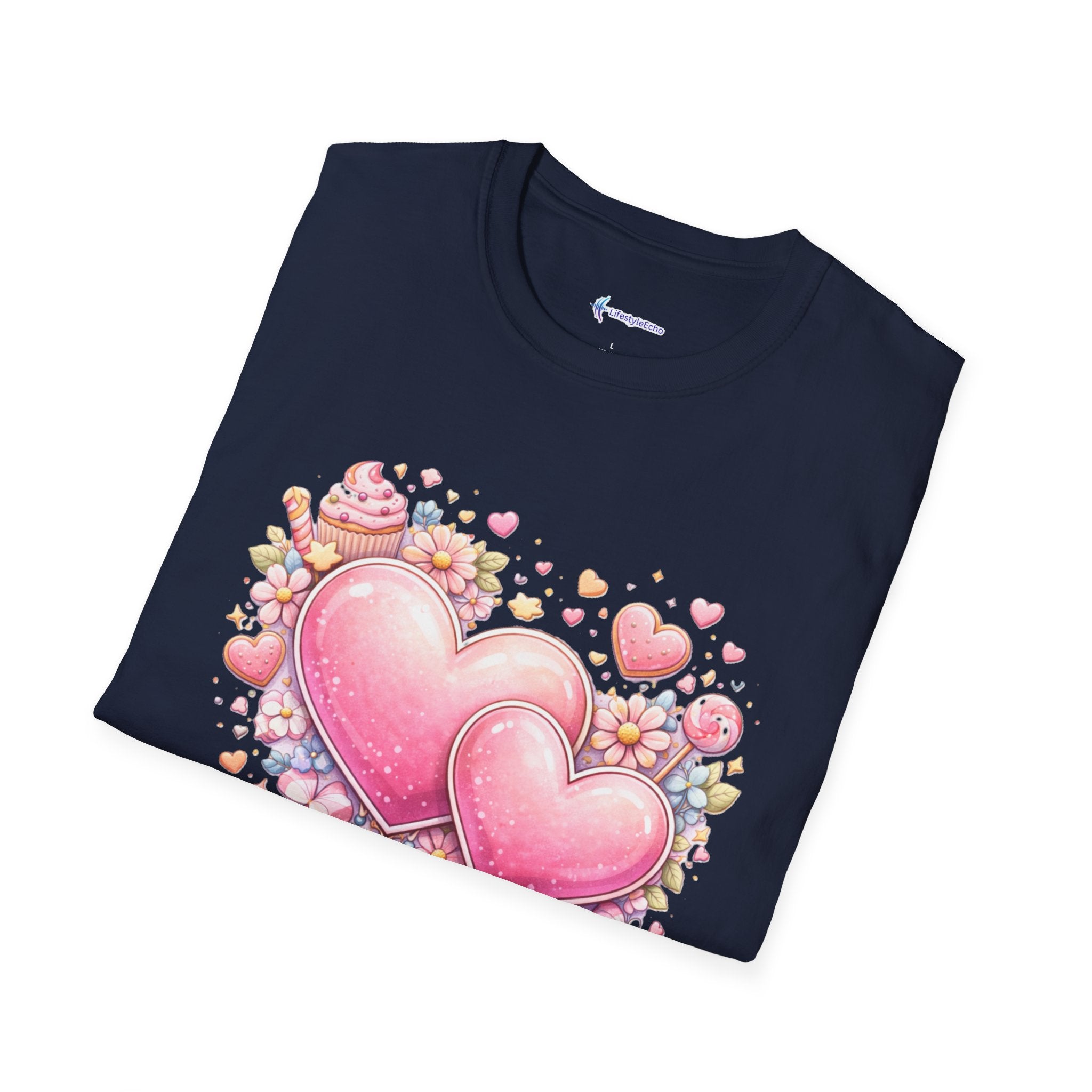Boho Heart Tee - Bohemian Hearts Graphic T-Shirt